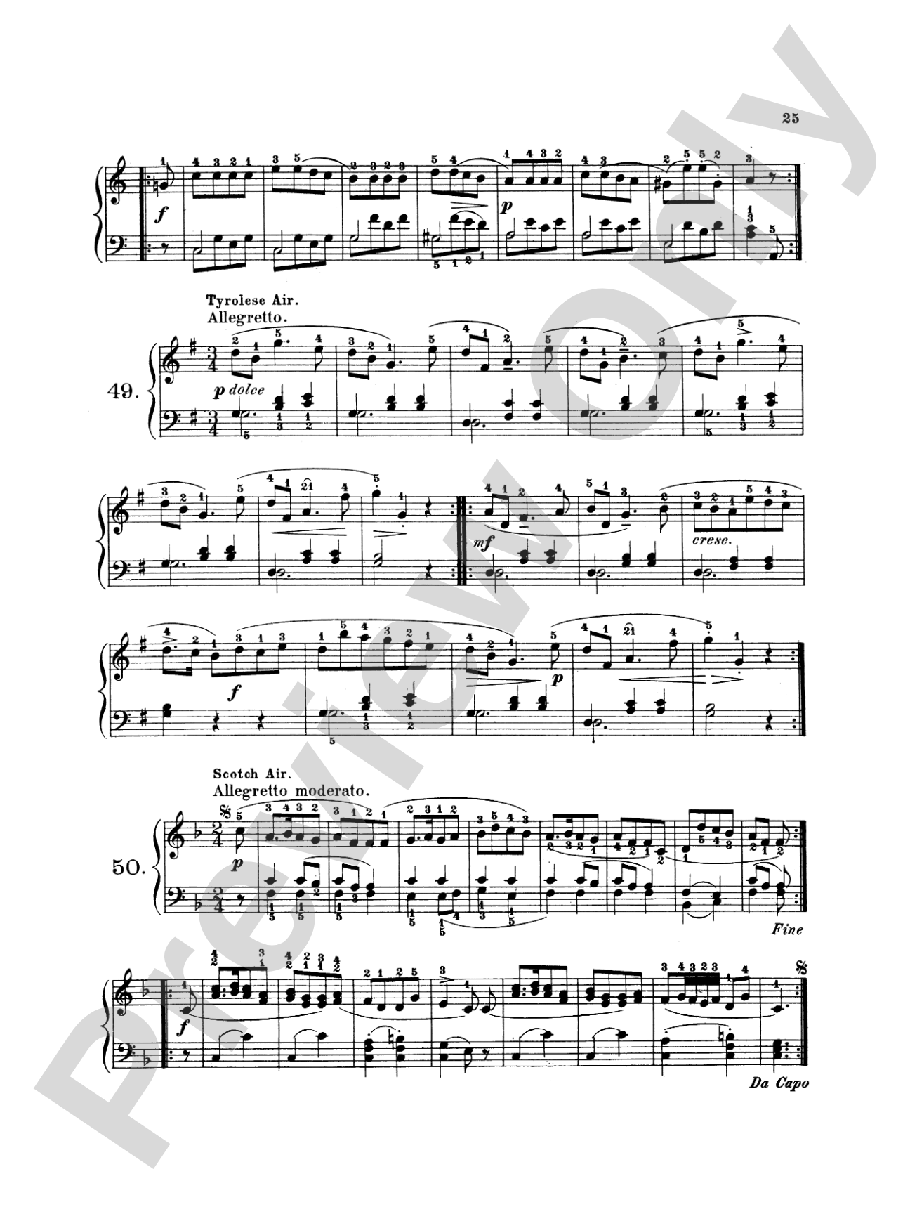 Bach: One-Hundred Recreations, First Instruction in Piano Playing: Piano Book