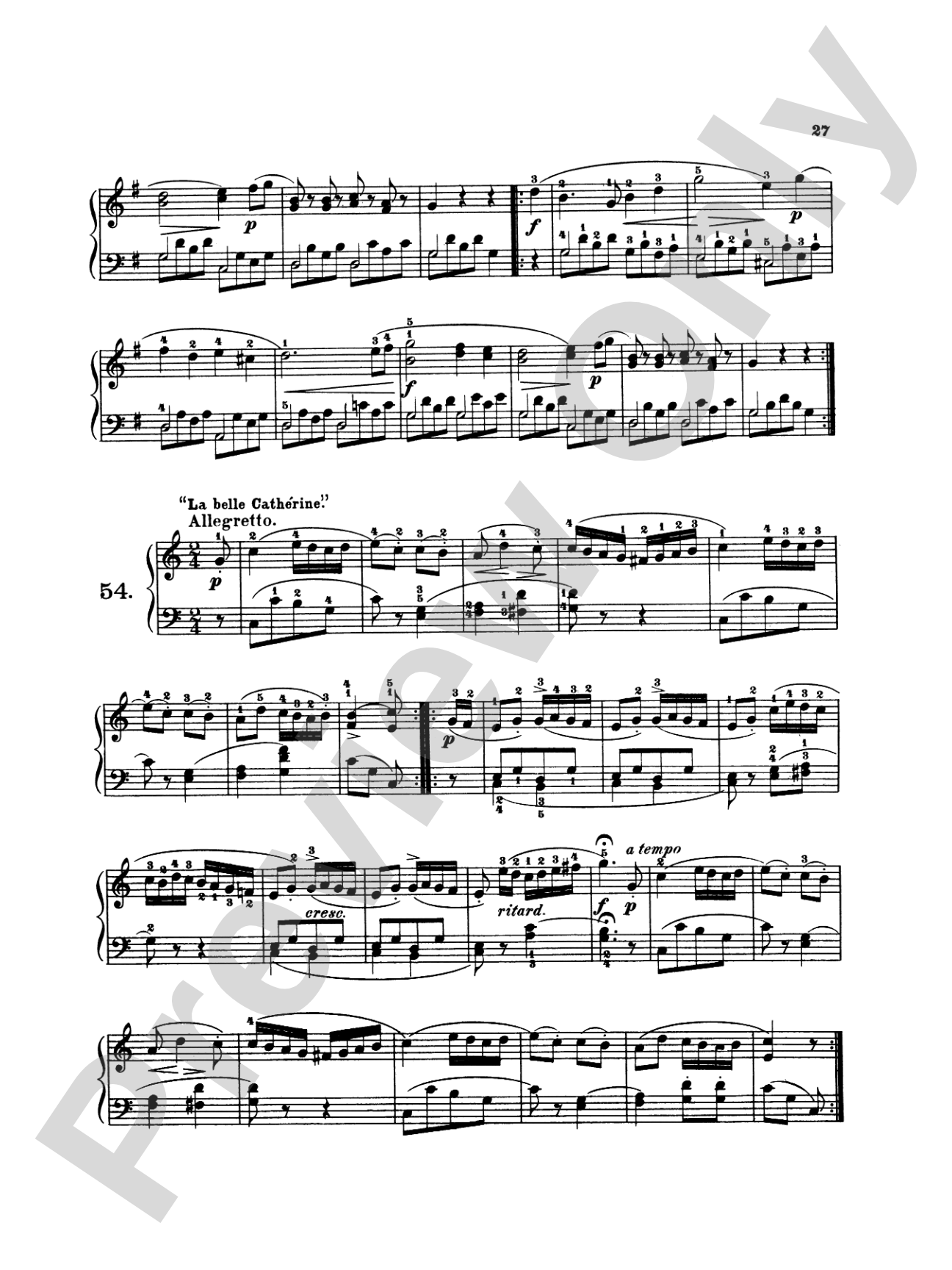 Bach: One-Hundred Recreations, First Instruction in Piano Playing: Piano Book