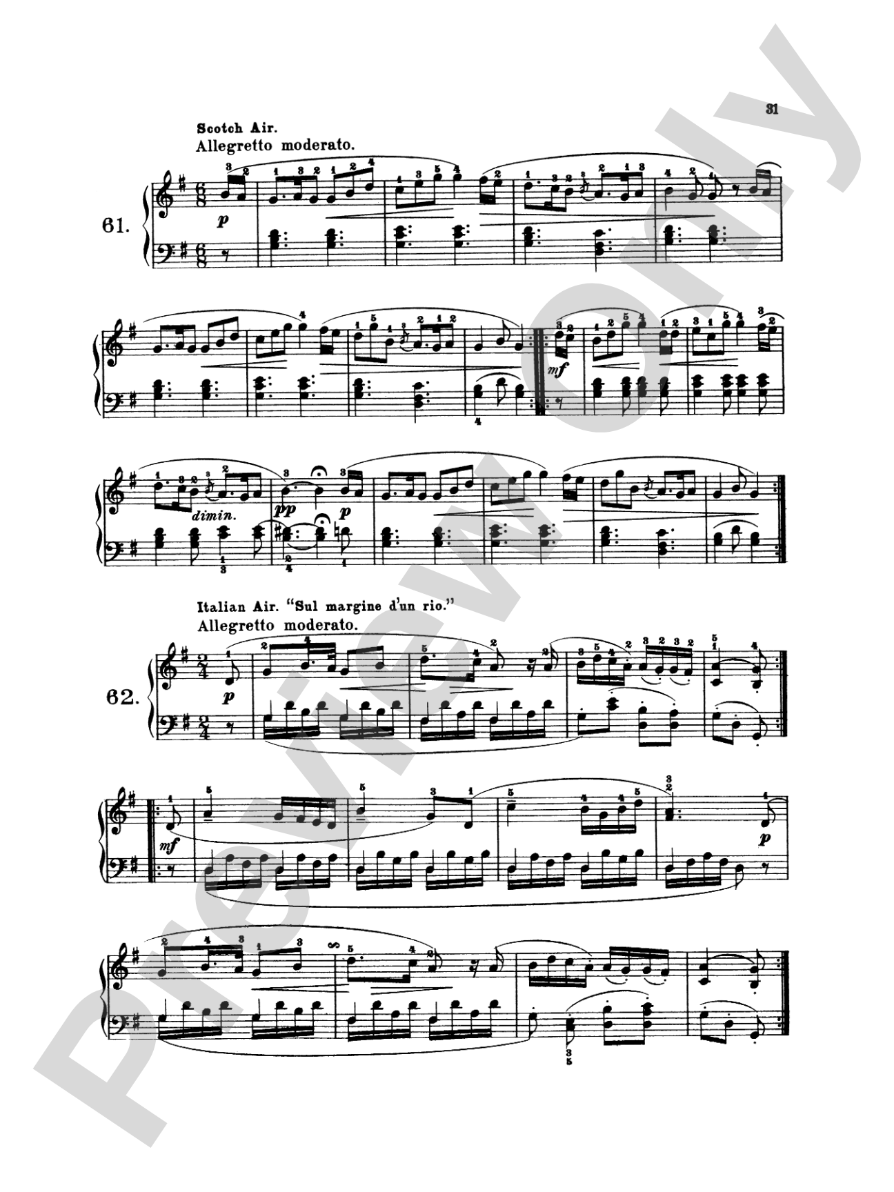 Bach: One-Hundred Recreations, First Instruction in Piano Playing: Piano Book