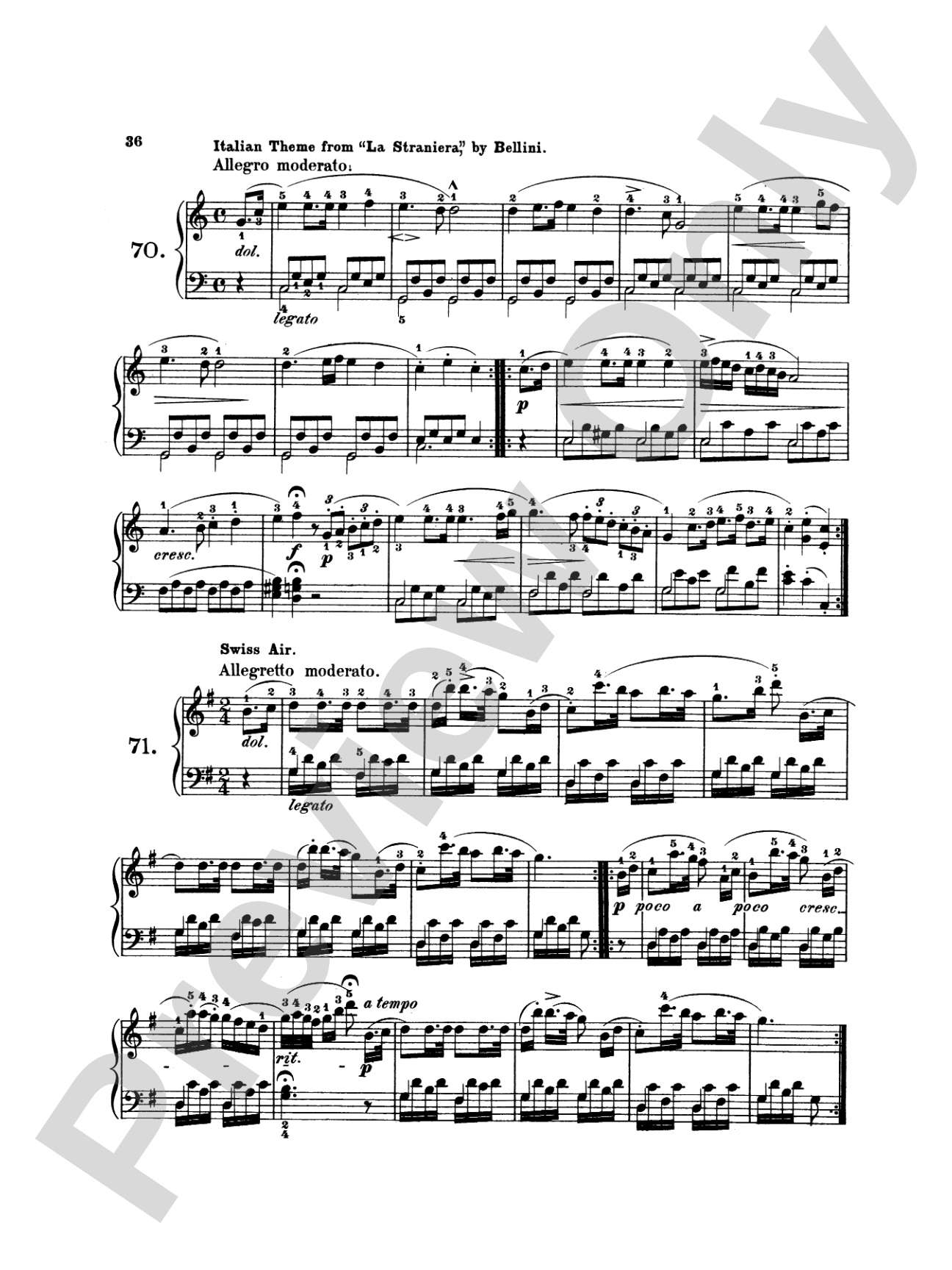 Bach: One-Hundred Recreations, First Instruction in Piano Playing: Piano Book
