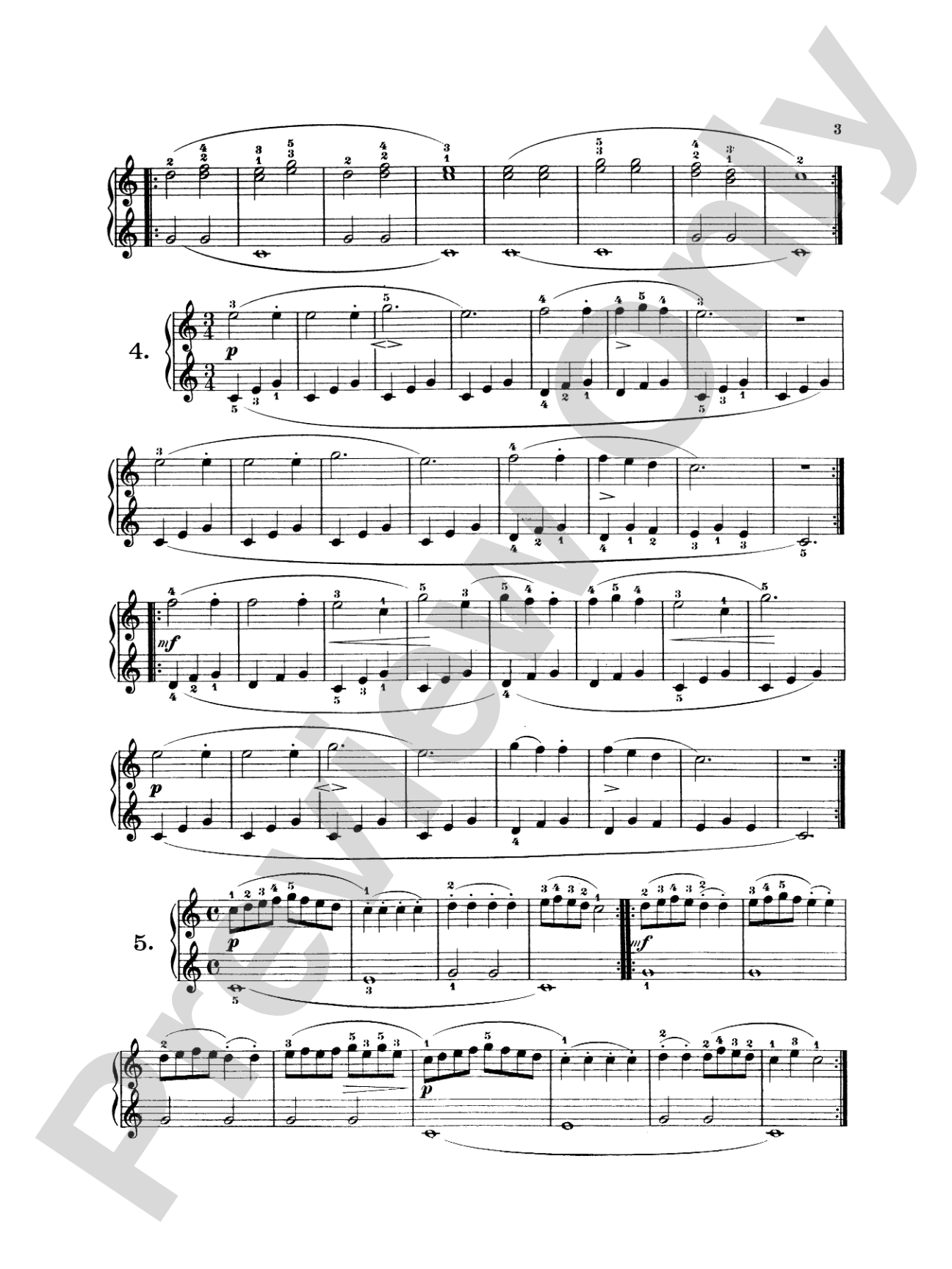 Bach: One-Hundred Recreations, First Instruction in Piano Playing: Piano Book