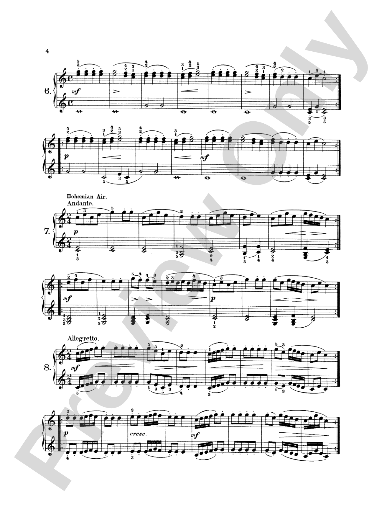 Bach: One-Hundred Recreations, First Instruction in Piano Playing: Piano Book
