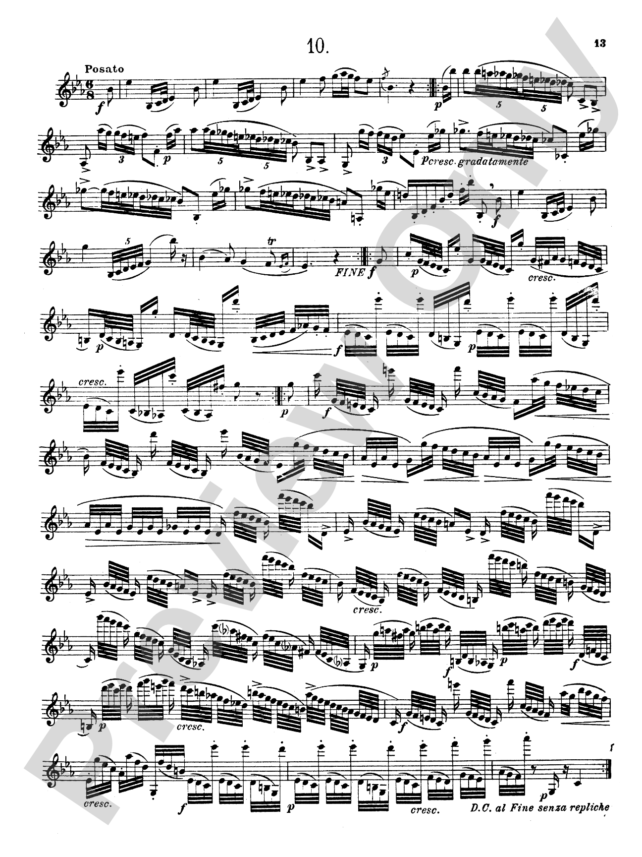 Paganini: Fourteen Caprices, Op. 1 and Moto Perpetuo, Op. 11, No. 6 (unaccompanied)