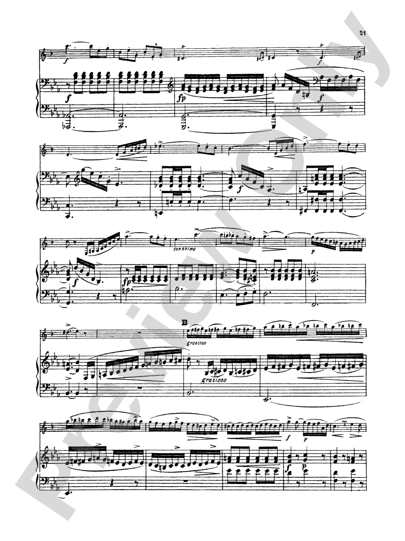 Weber: Grand Duo Concertant, Op. 48: Clarinet Part(s)