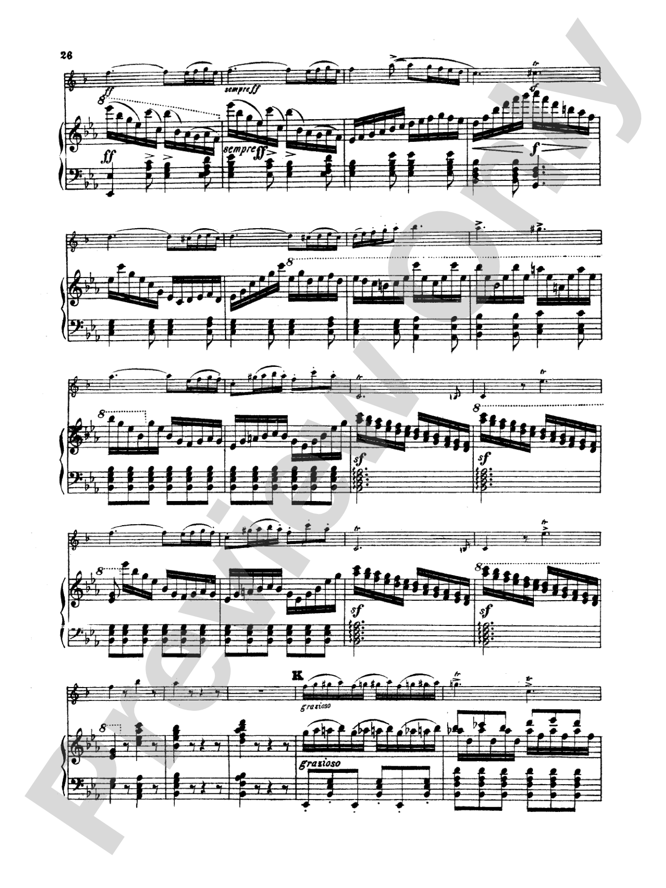 Weber: Grand Duo Concertant, Op. 48: Clarinet Part(s)