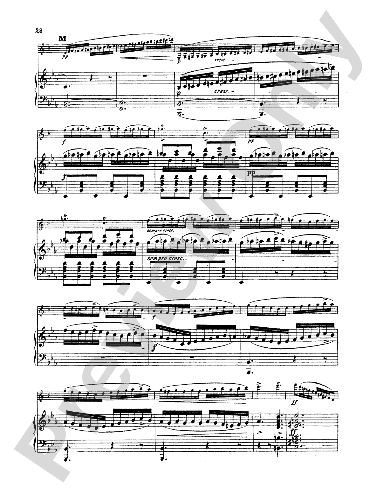 Weber: Grand Duo Concertant, Op. 48: Clarinet Part(s)