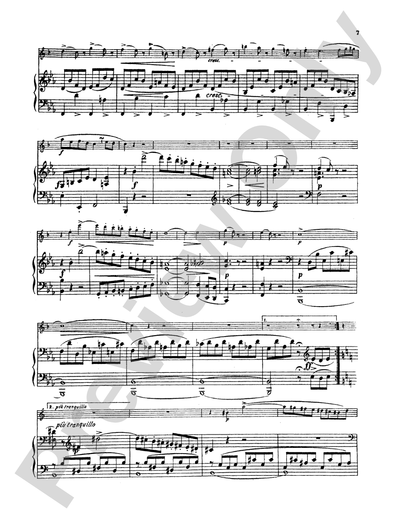 Weber: Grand Duo Concertant, Op. 48: Clarinet Part(s)