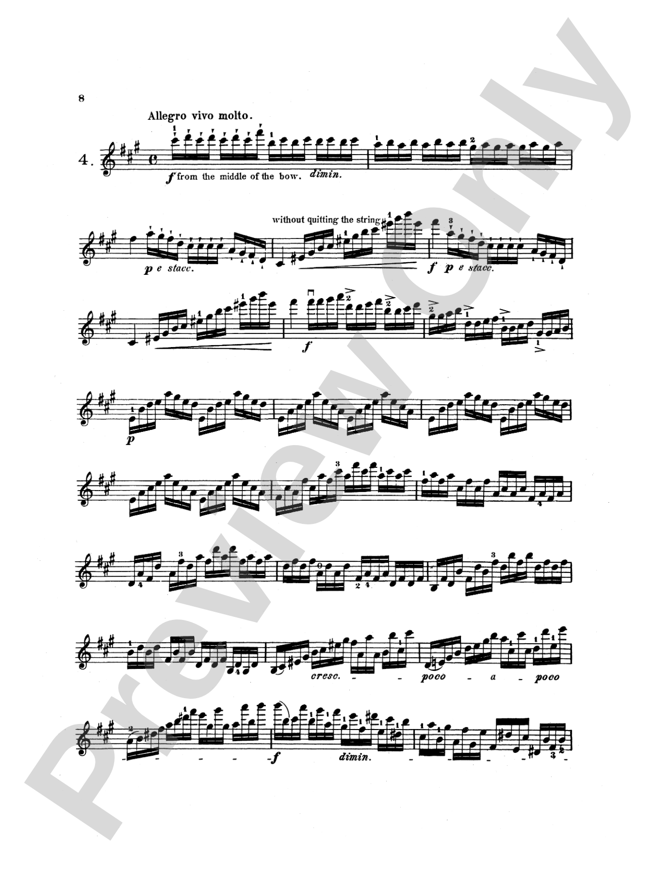 Dancla: Twenty Brilliant and Characteristic Etudes, Op. 73