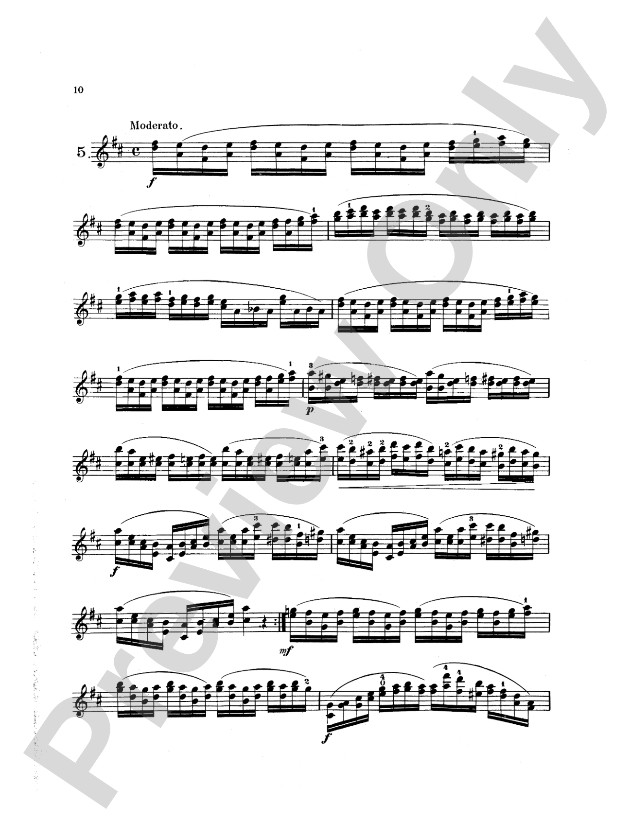 Dancla: Twenty Brilliant and Characteristic Etudes, Op. 73