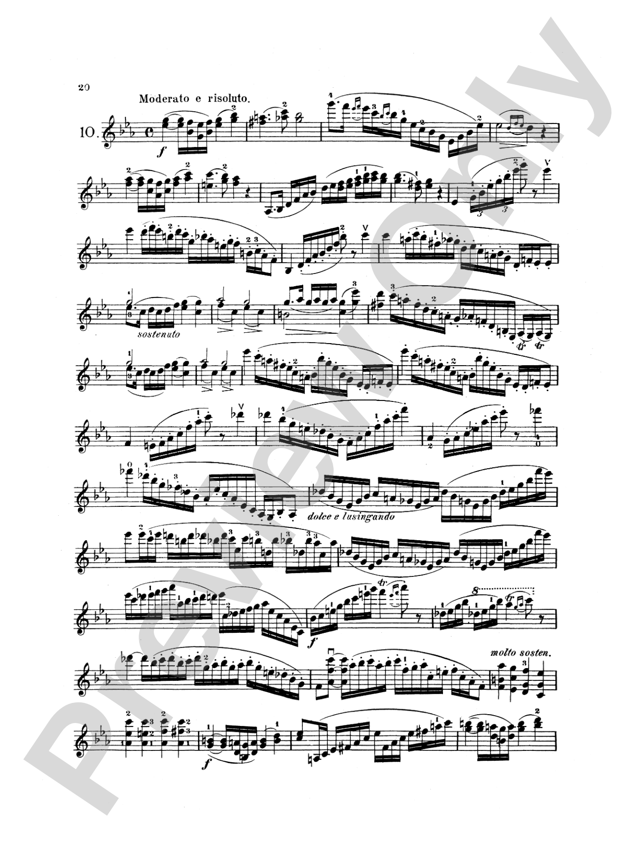 Dancla: Twenty Brilliant and Characteristic Etudes, Op. 73