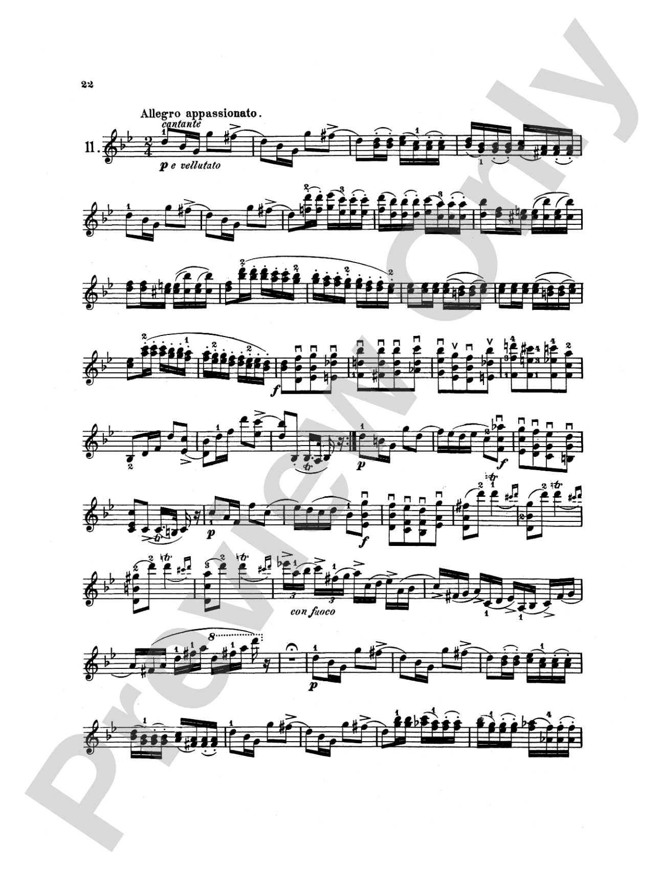 Dancla: Twenty Brilliant and Characteristic Etudes, Op. 73