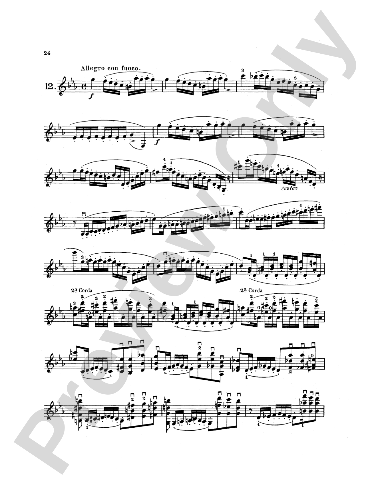 Dancla: Twenty Brilliant and Characteristic Etudes, Op. 73