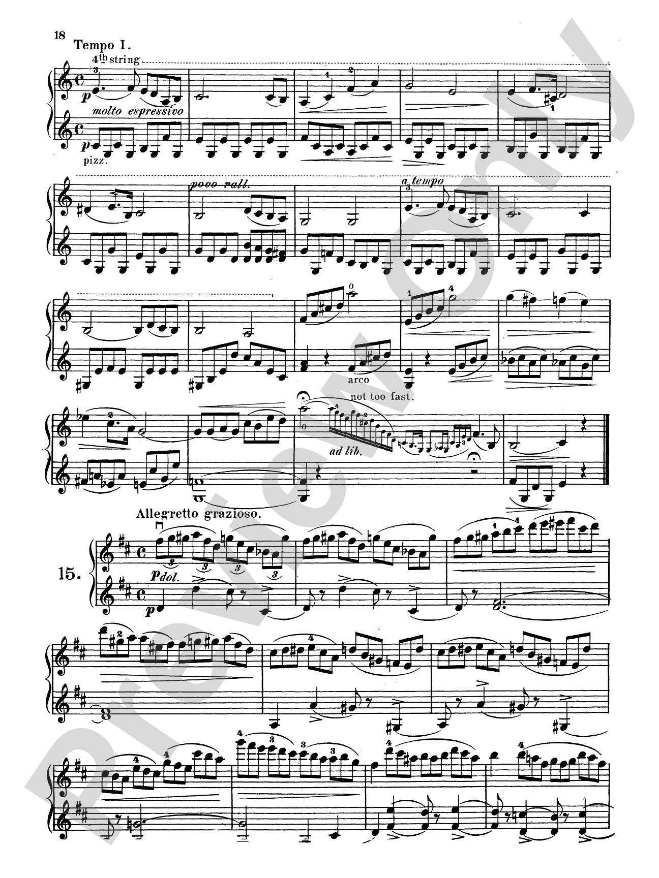 Dancla: Fifteen Studies, Op. 68