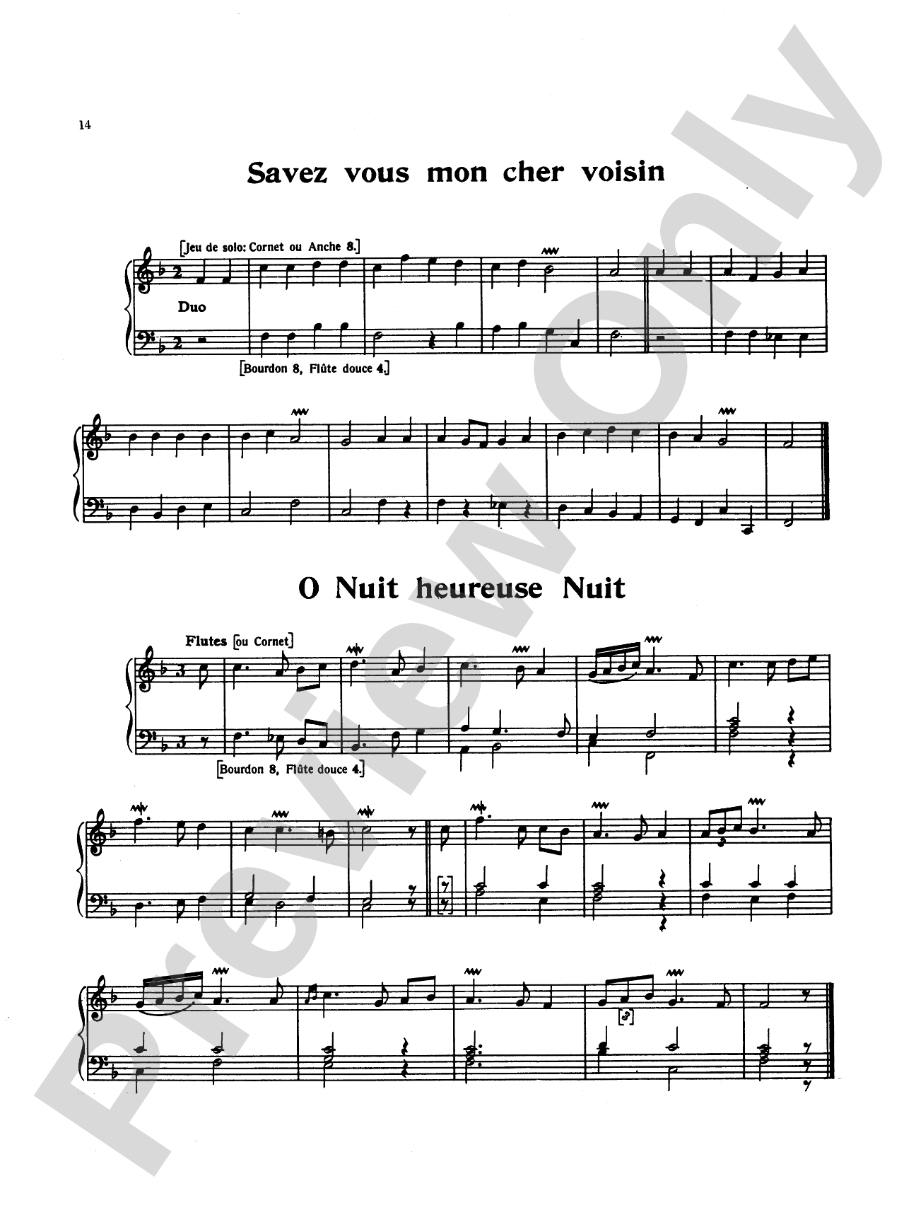 Dandrieu: Noels