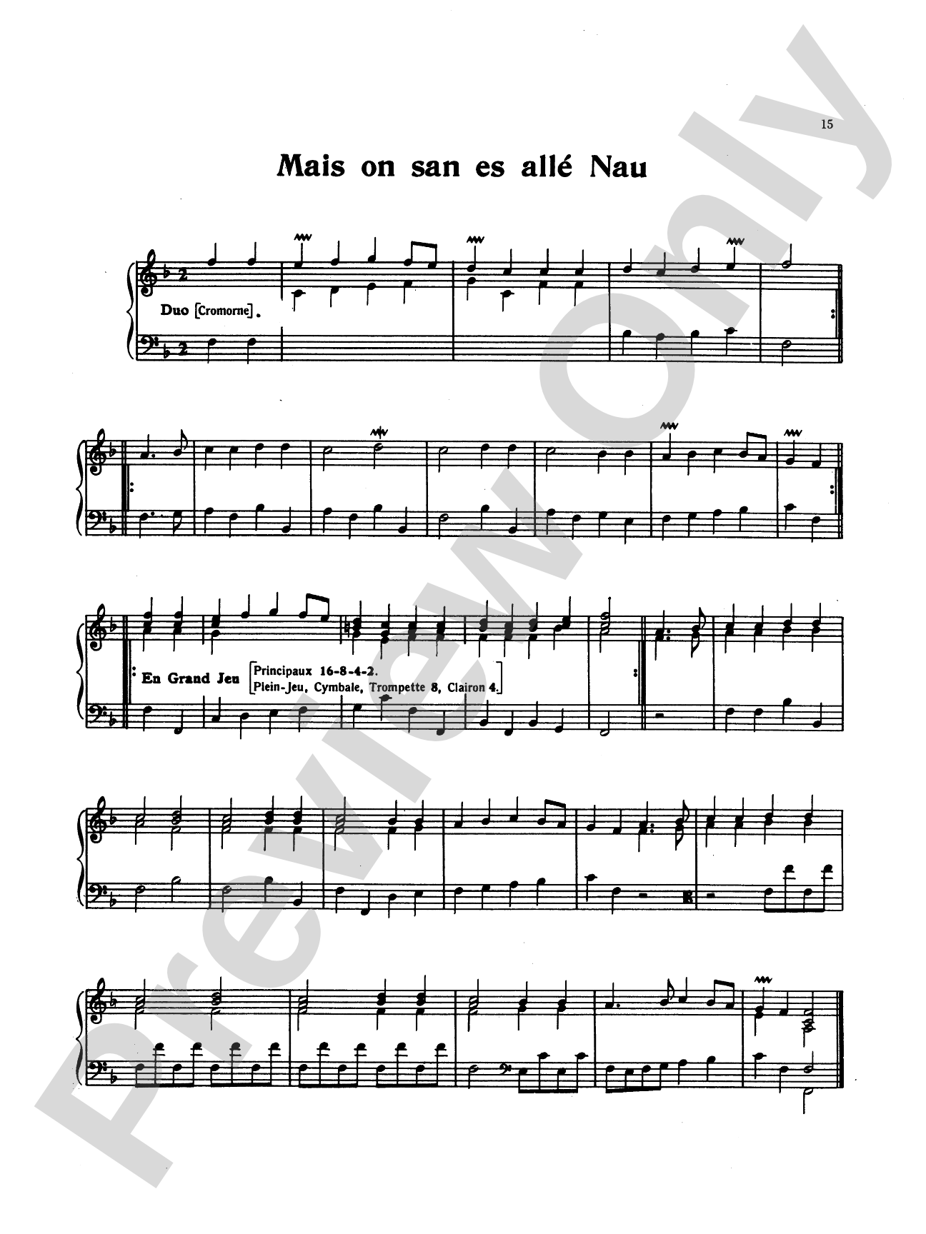 Dandrieu: Noels