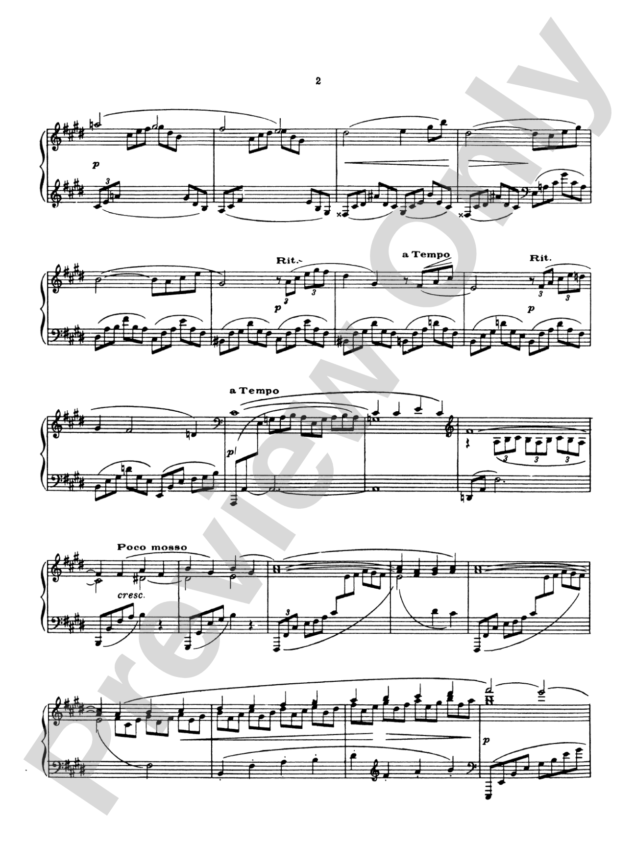Debussy: Deux Arabesques: Piano