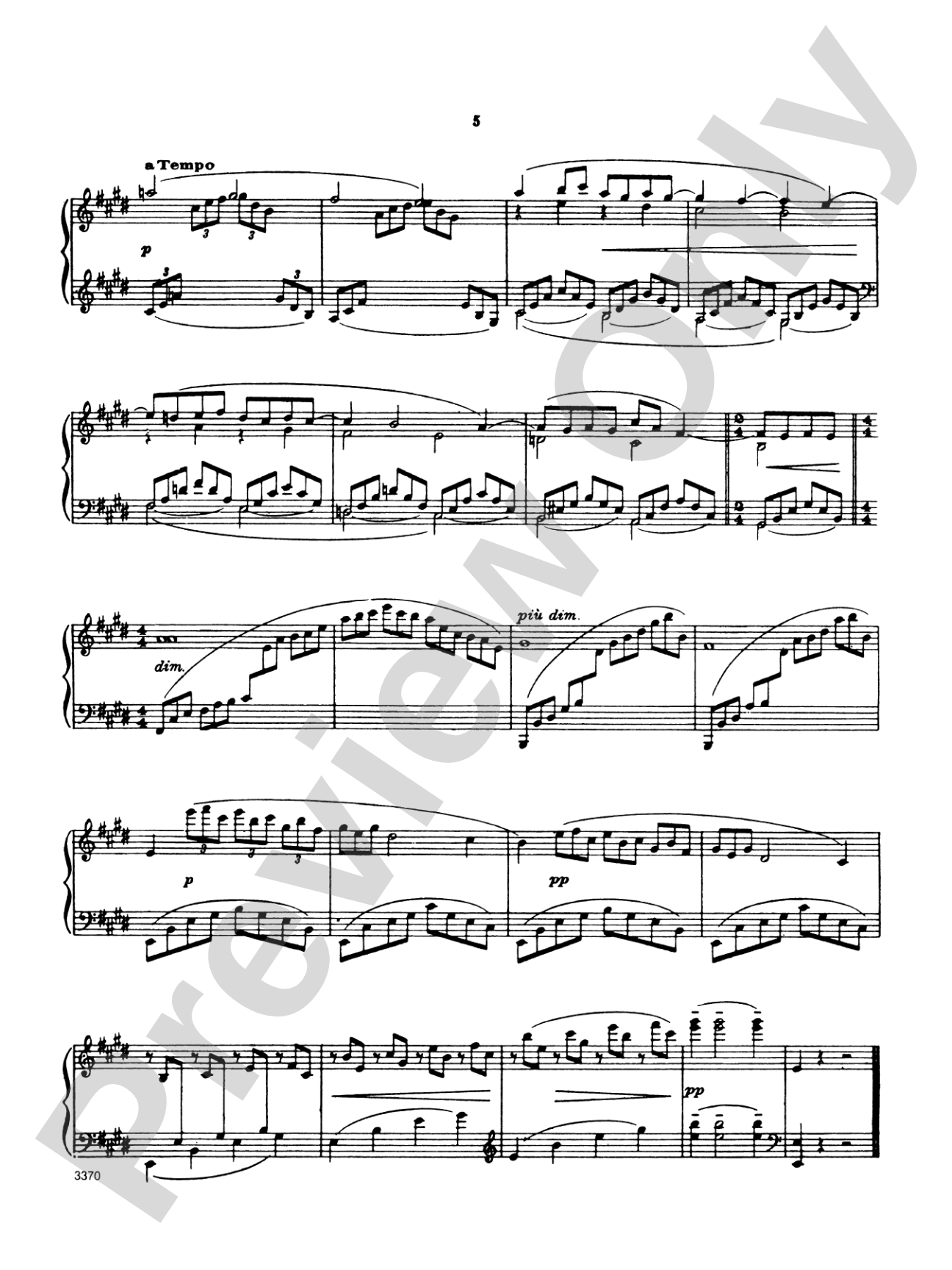 Debussy: Deux Arabesques: Piano