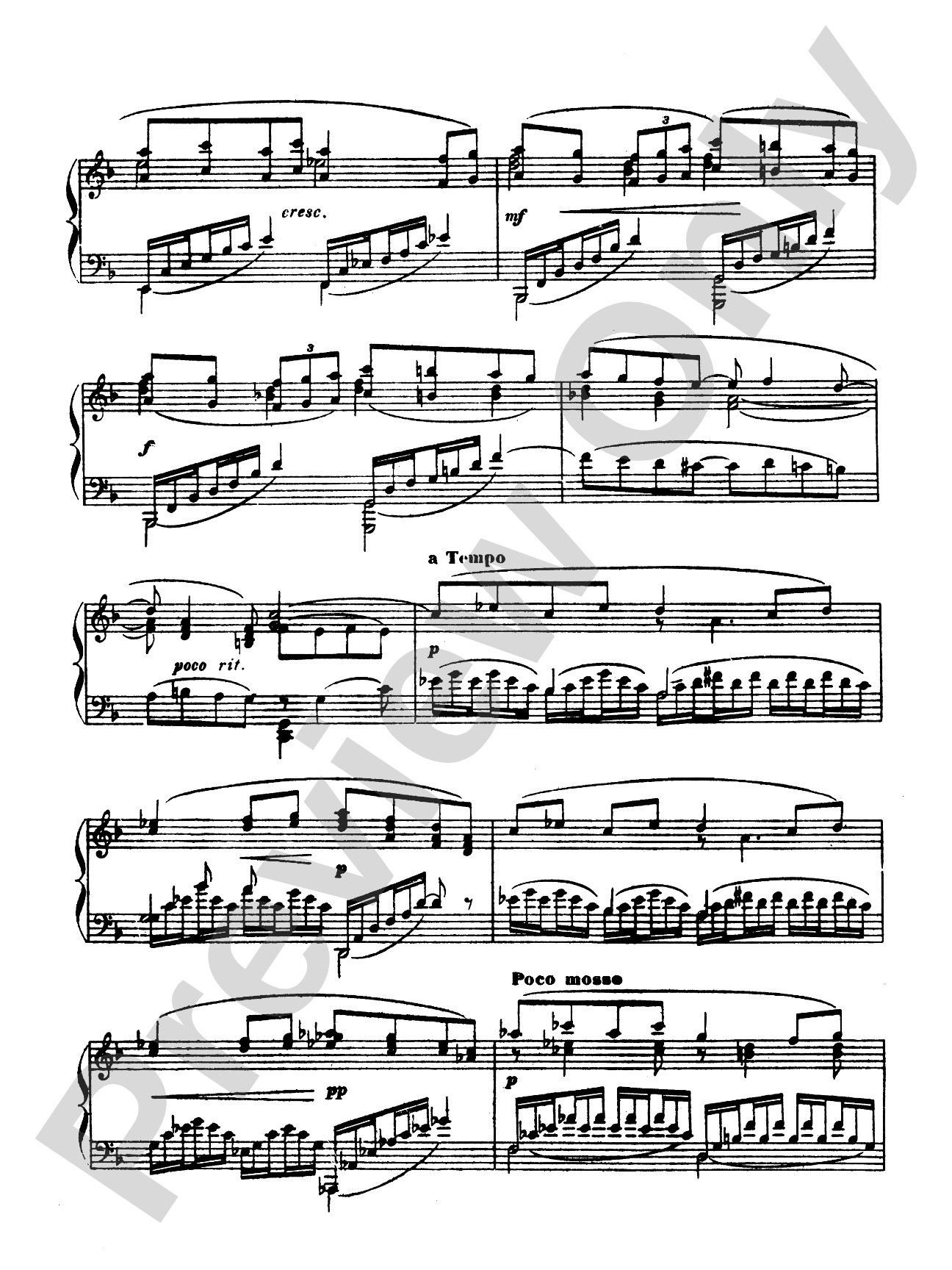 Debussy: Ballade: Piano