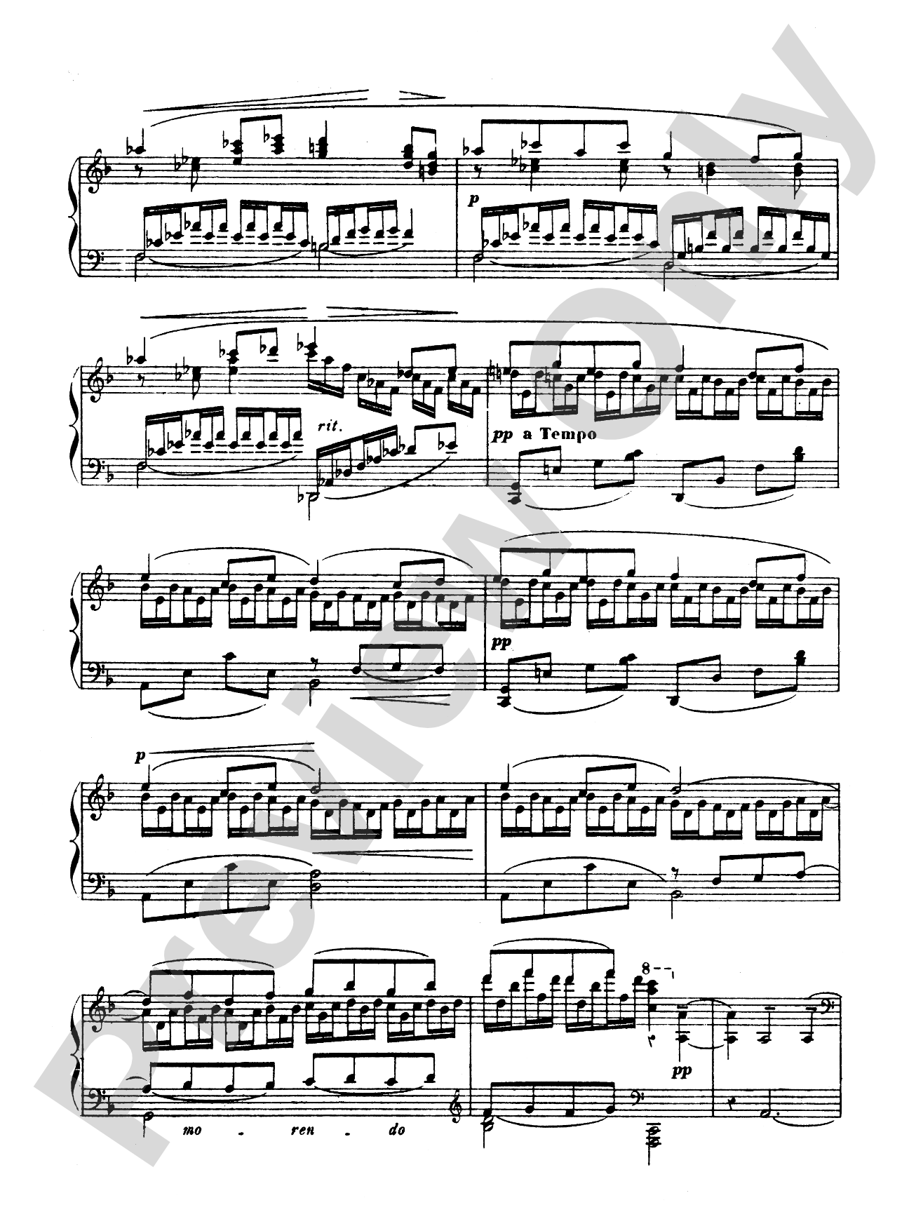 Debussy: Ballade: Piano