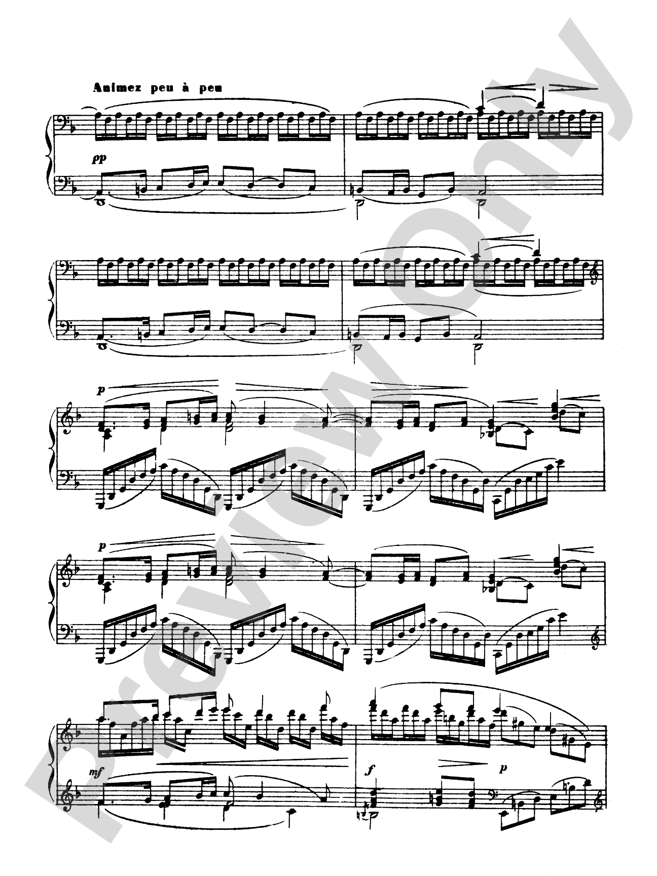 Debussy: Ballade: Piano
