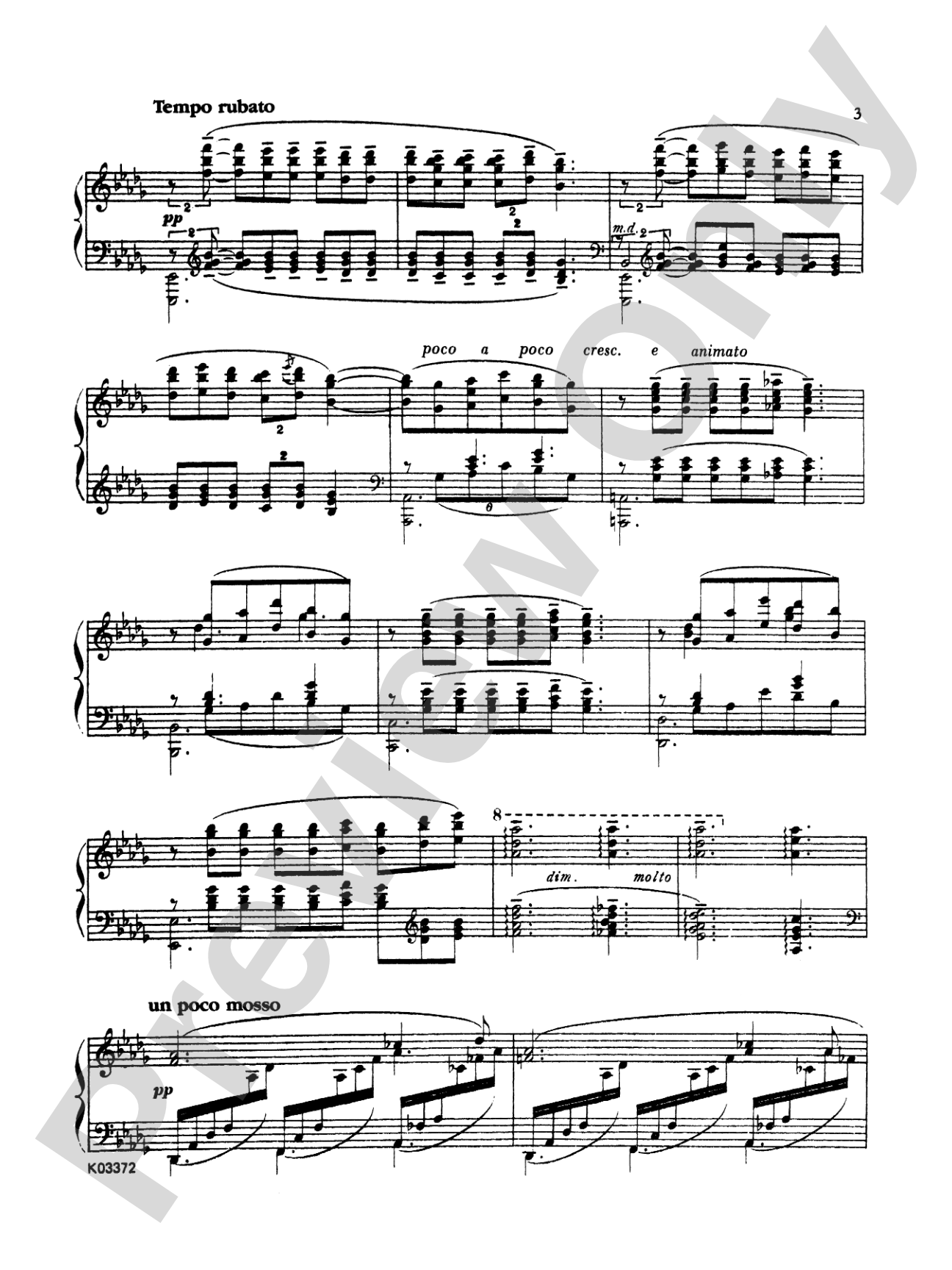 Debussy: Clair de Lune (from Suite Bergamasque): Piano
