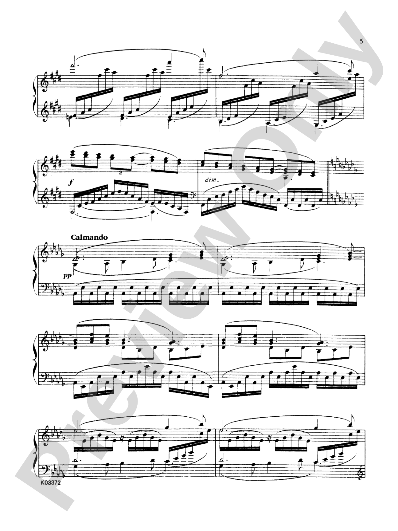 Debussy: Clair de Lune (from Suite Bergamasque): Piano