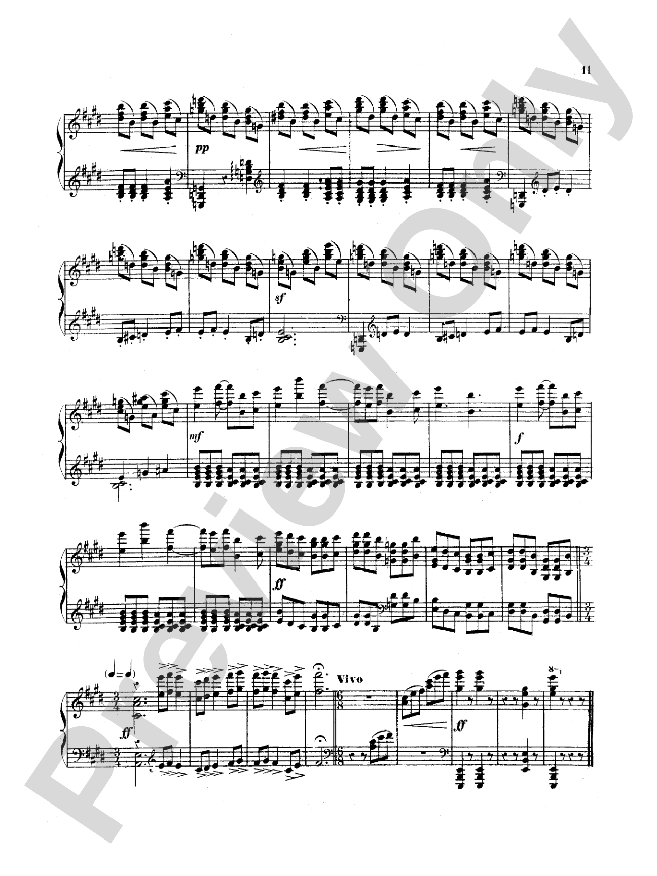 Debussy: Danse: Piano
