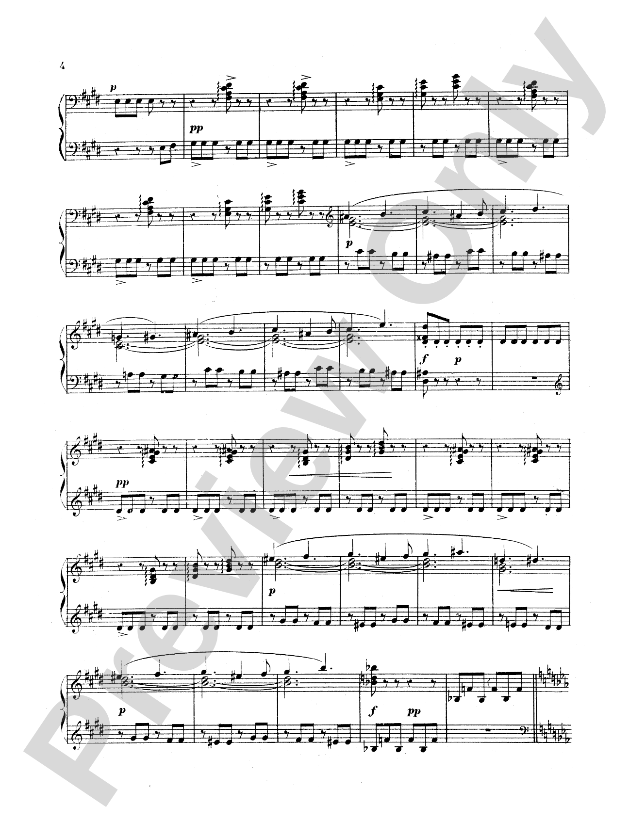 Debussy: Danse: Piano