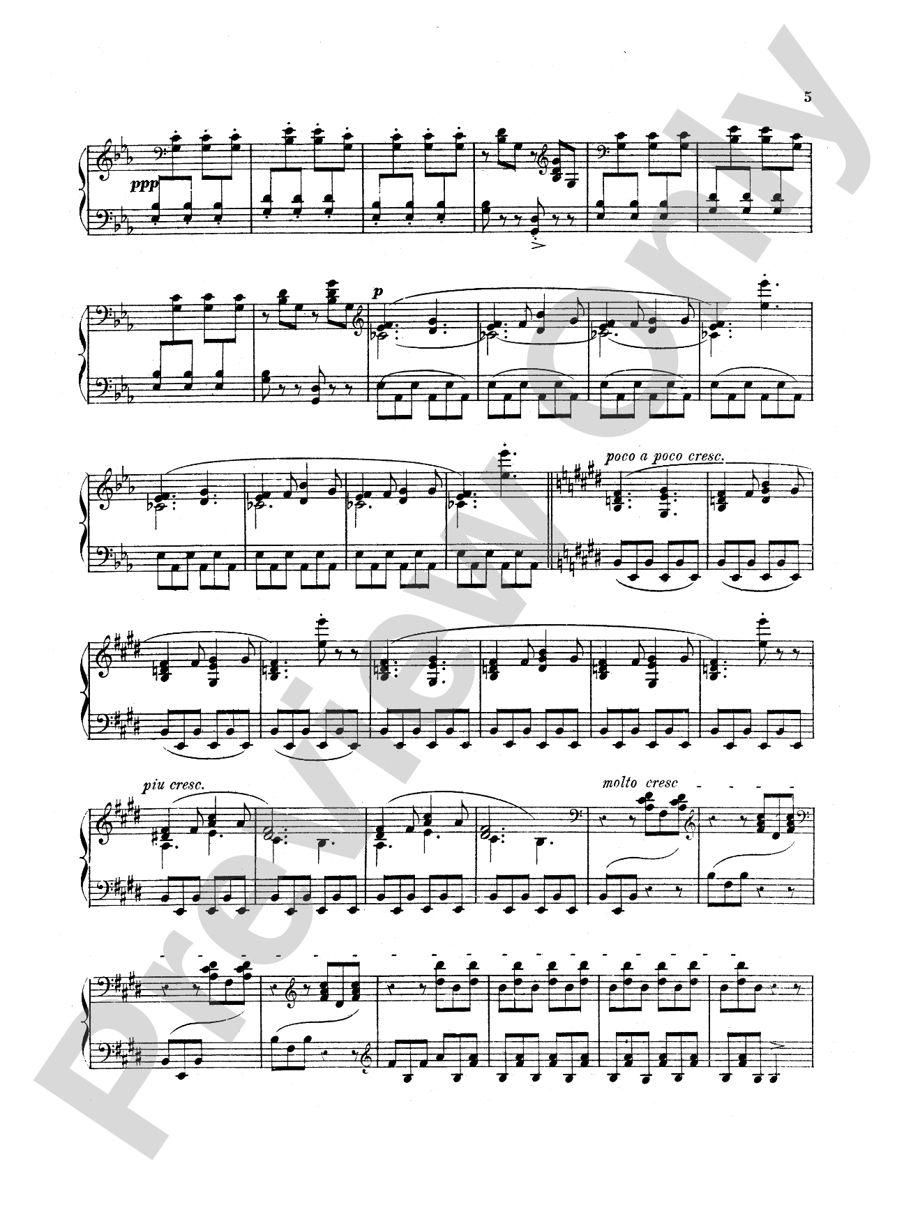 Debussy: Danse: Piano