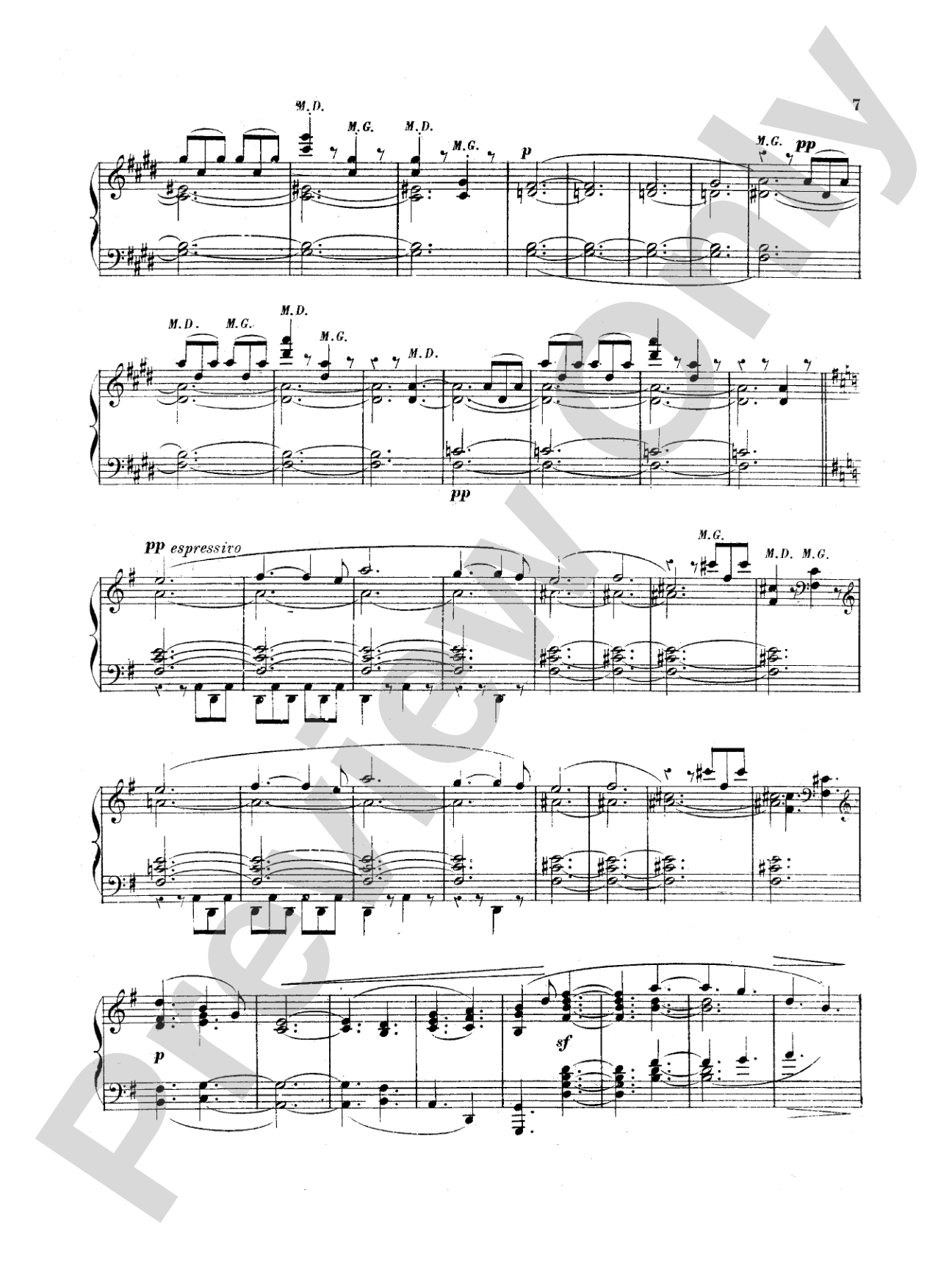 Debussy: Danse: Piano