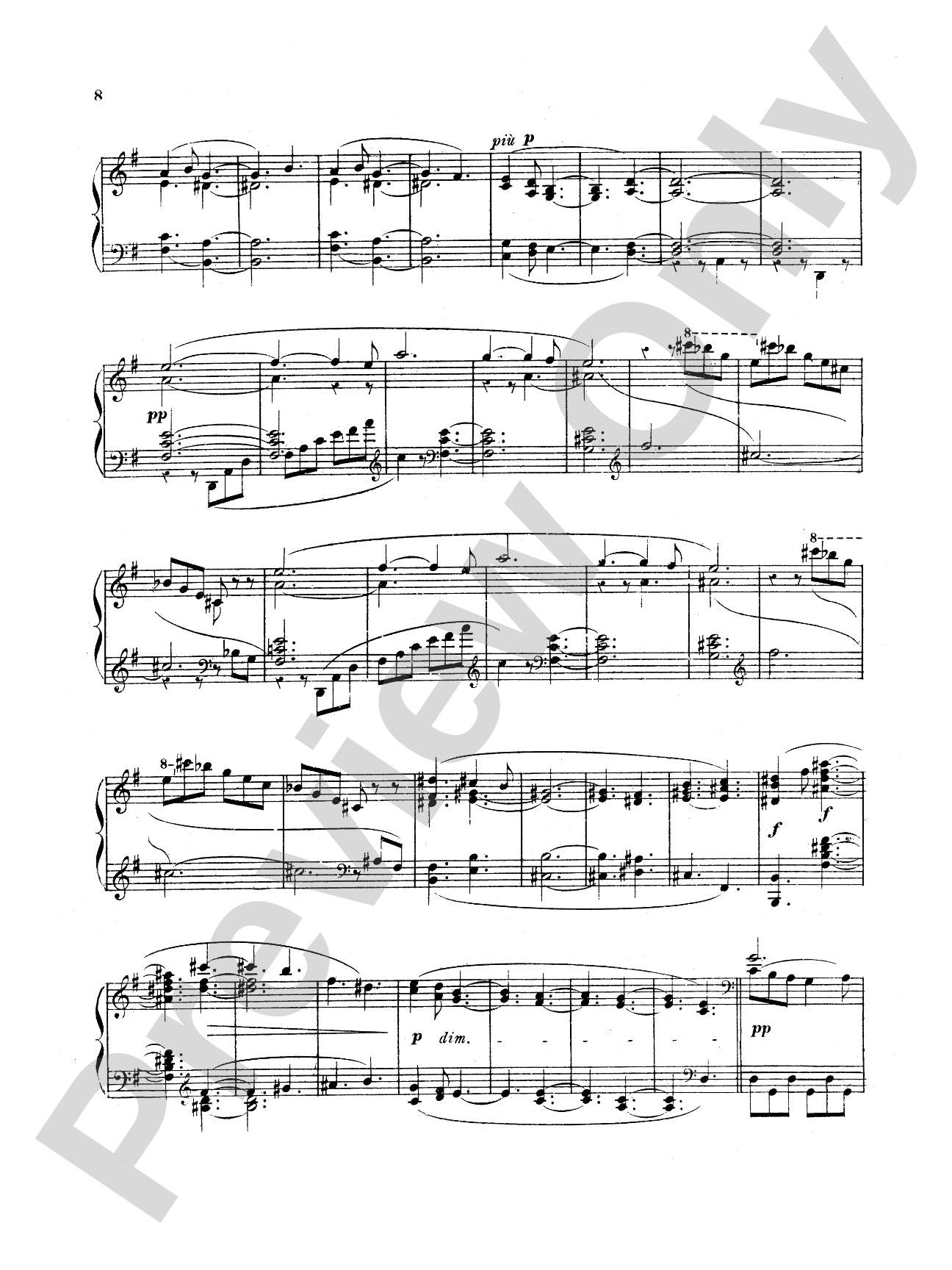 Debussy: Danse: Piano
