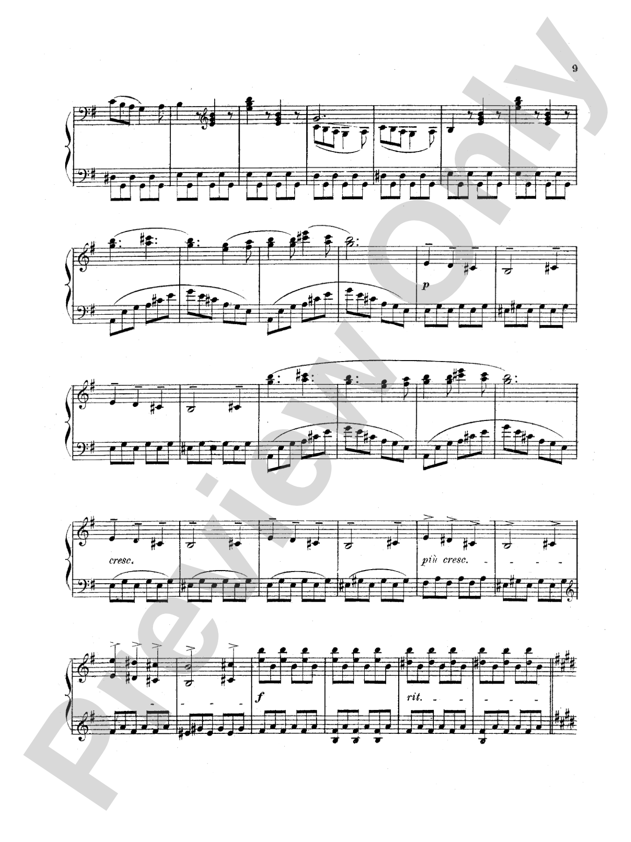 Debussy: Danse: Piano