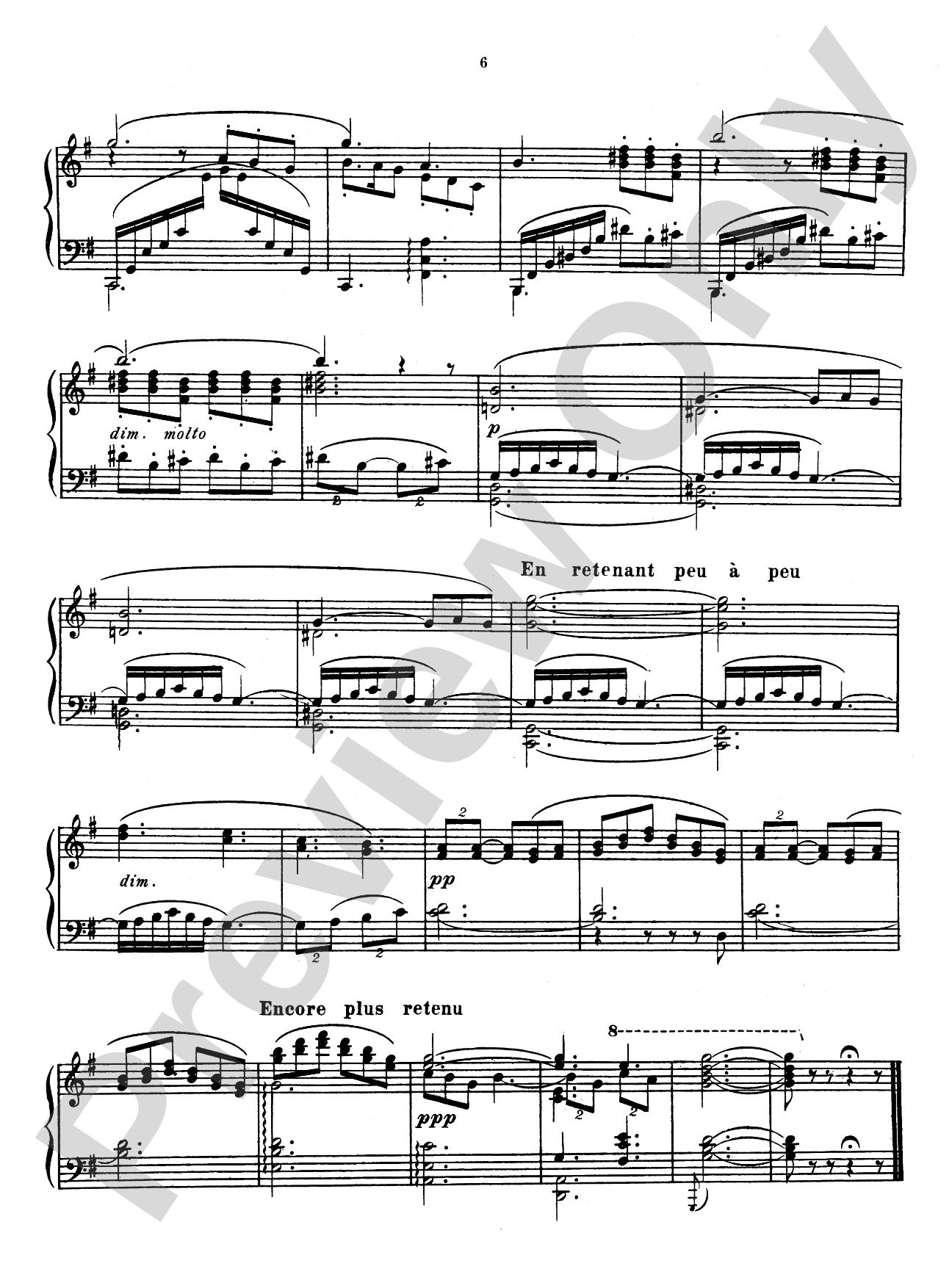 Debussy: En Bateau (from Petite Suite): Piano