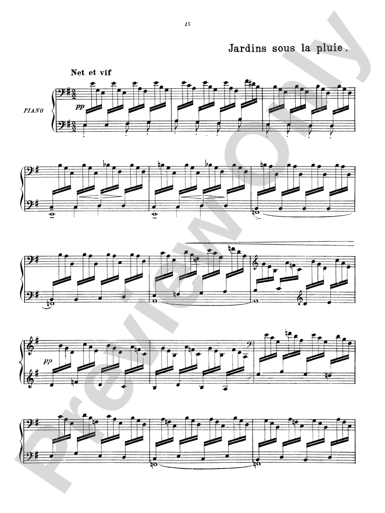 Debussy: Estampes