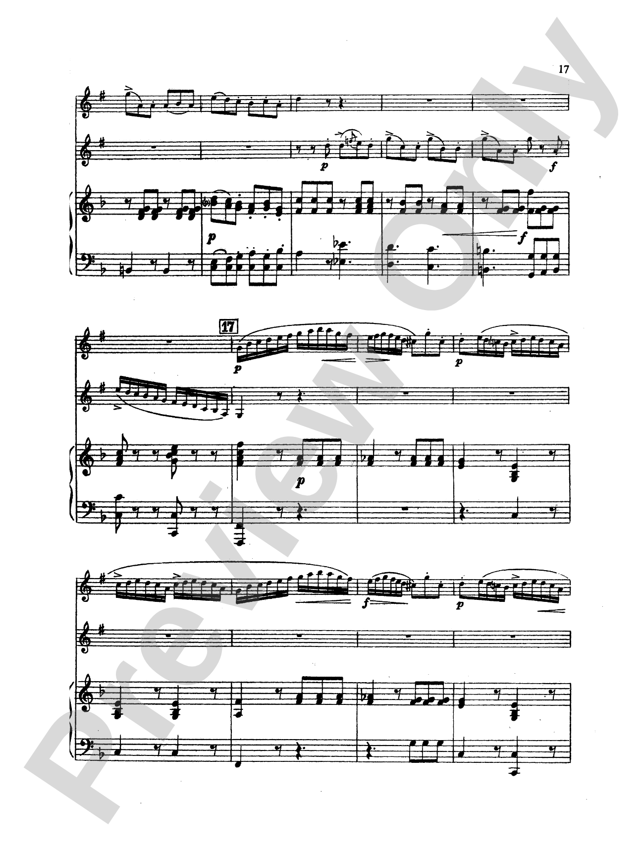 Mendelssohn: Concert Piece: 2 Clarinets & Piano Book