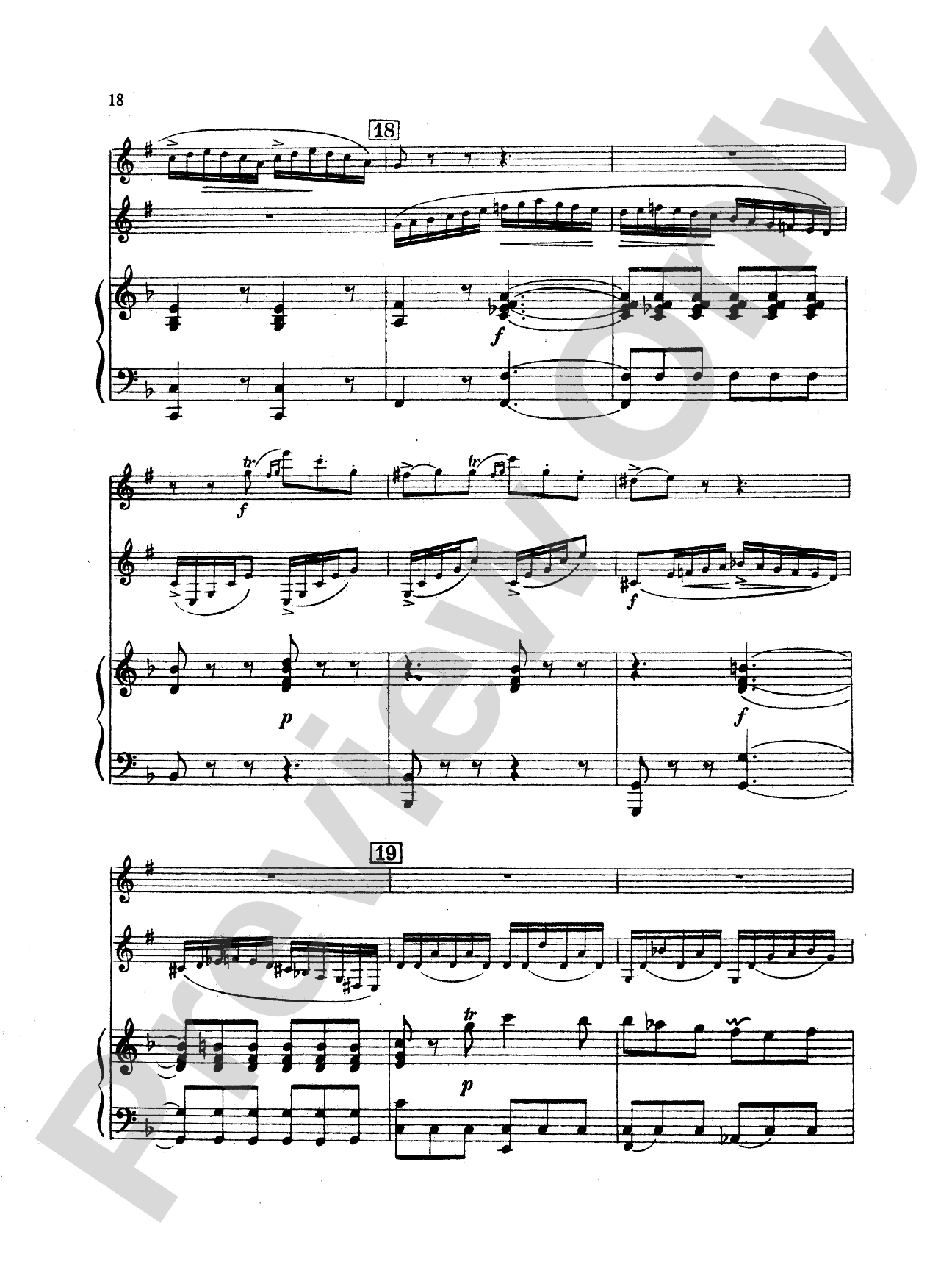 Mendelssohn: Concert Piece: 2 Clarinets & Piano Book