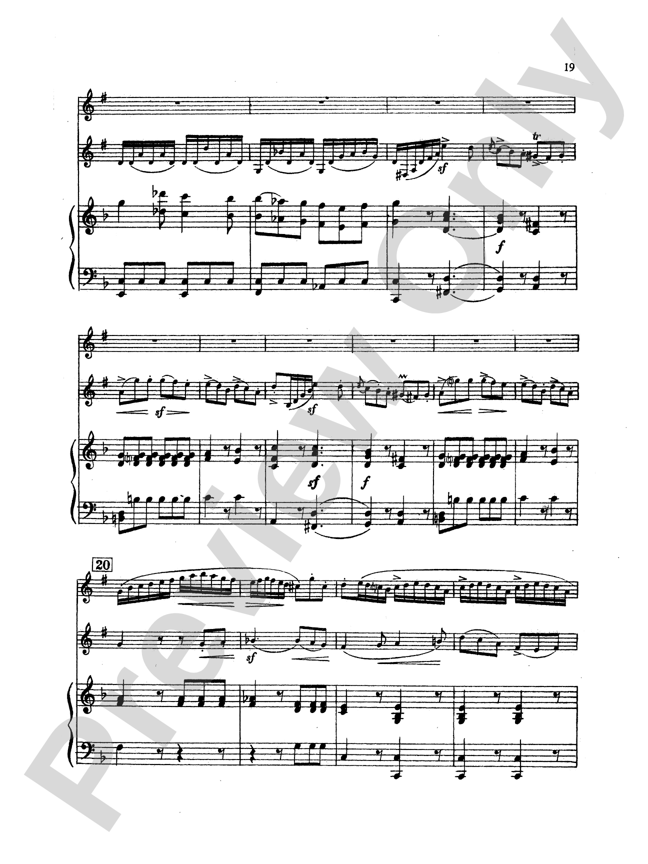 Mendelssohn: Concert Piece: 2 Clarinets & Piano Book