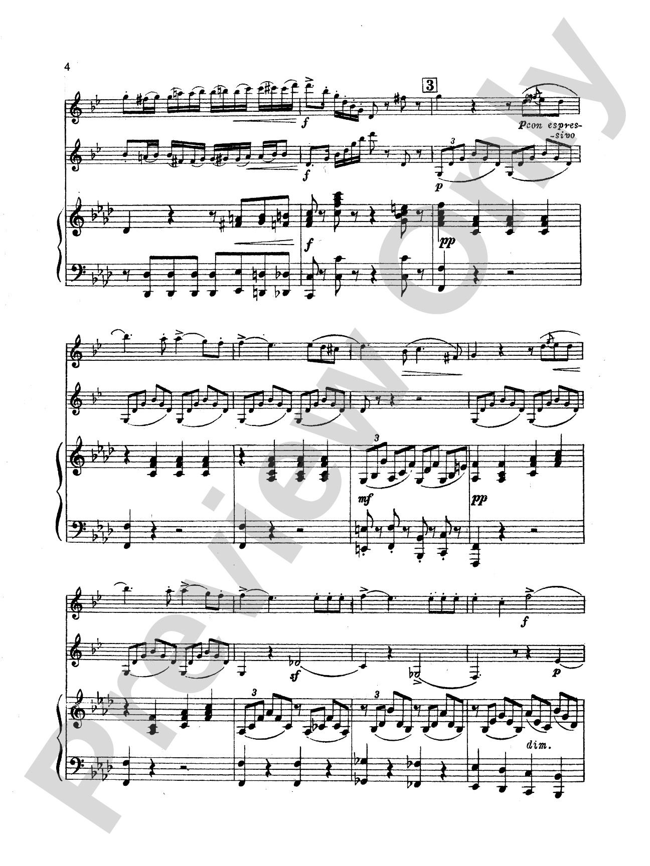 Mendelssohn: Concert Piece: 2 Clarinets & Piano Book