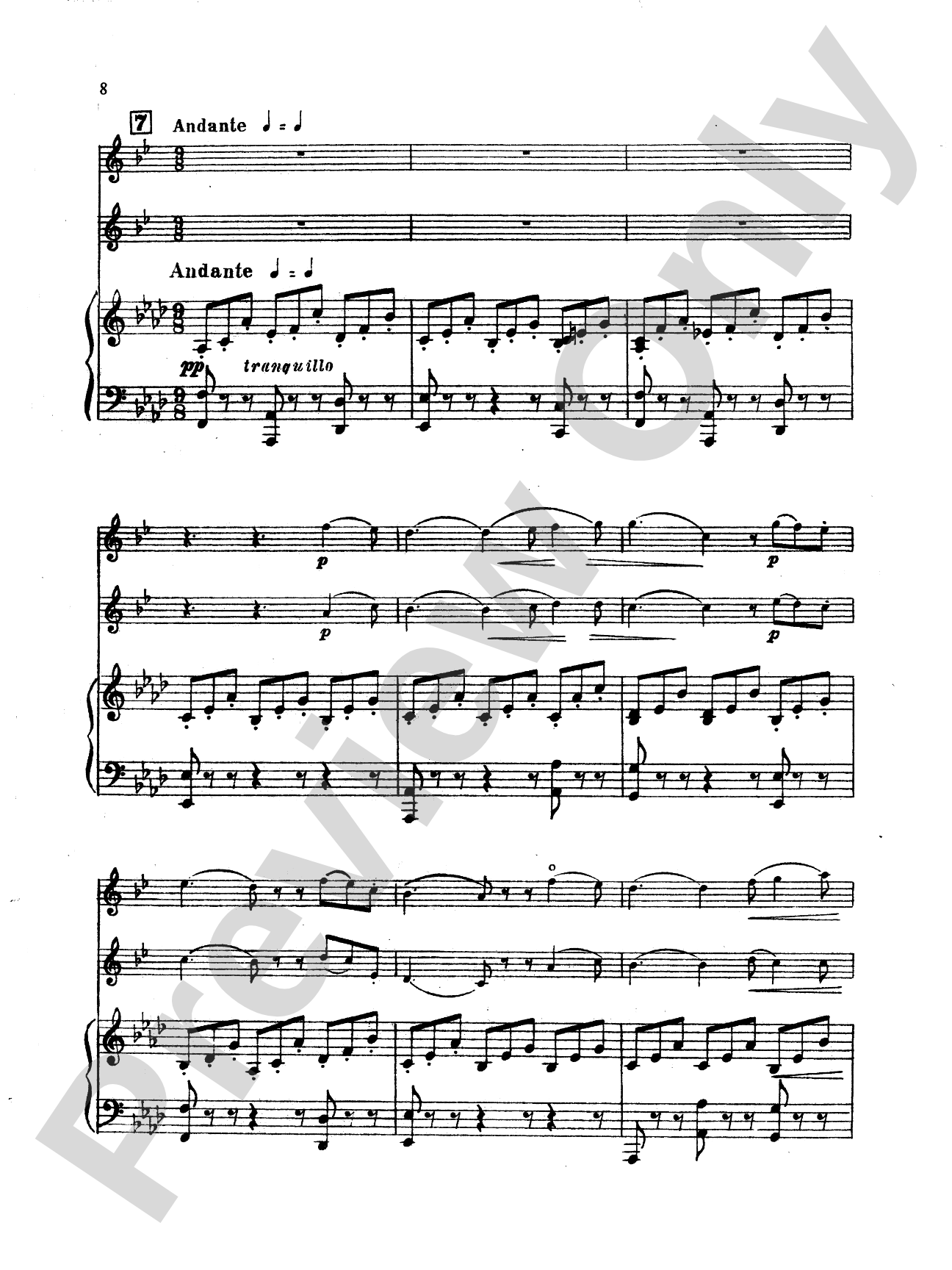 Mendelssohn: Concert Piece: 2 Clarinets & Piano Book