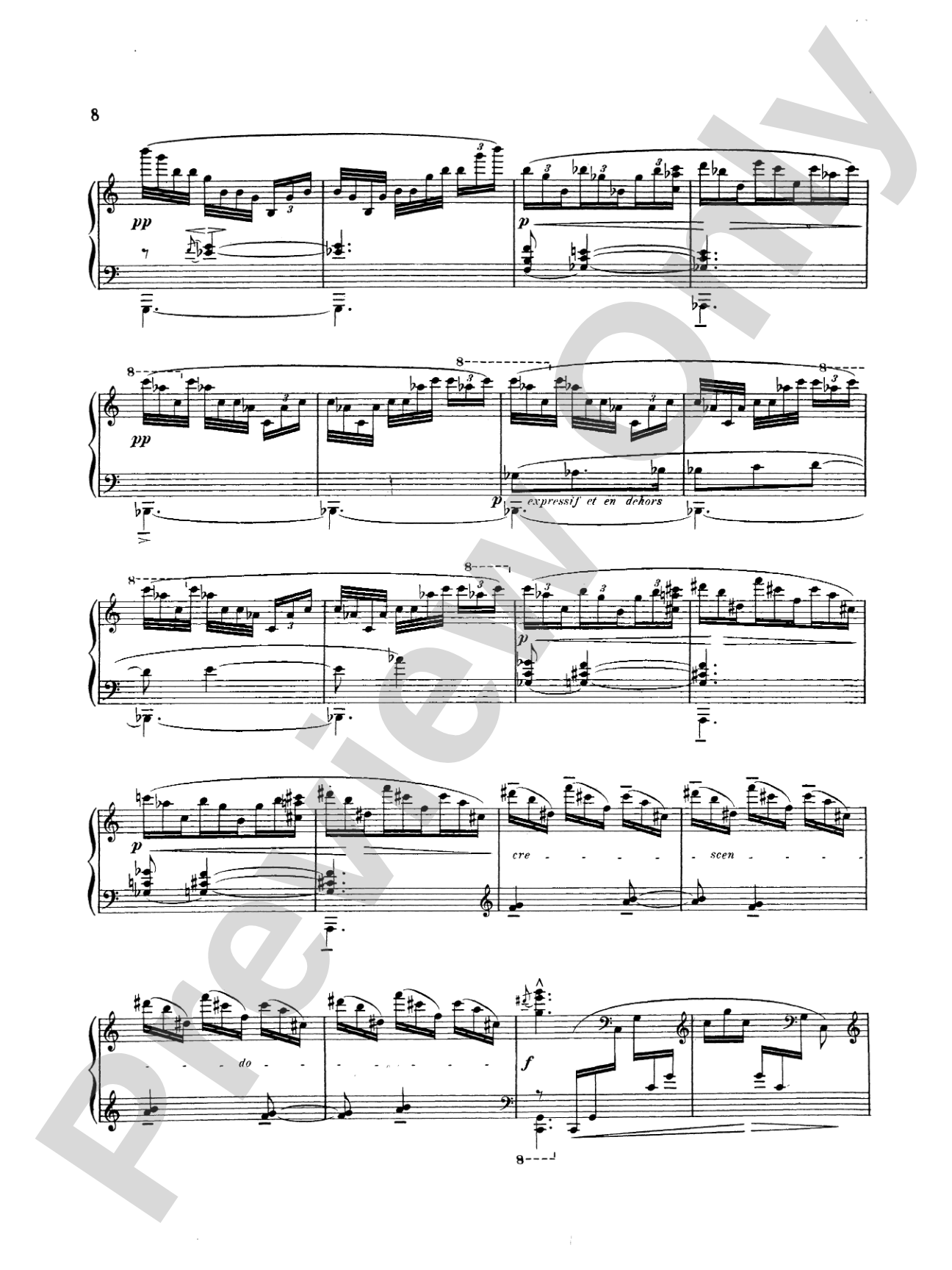 Debussy: L'Isle Joyeuse: Piano