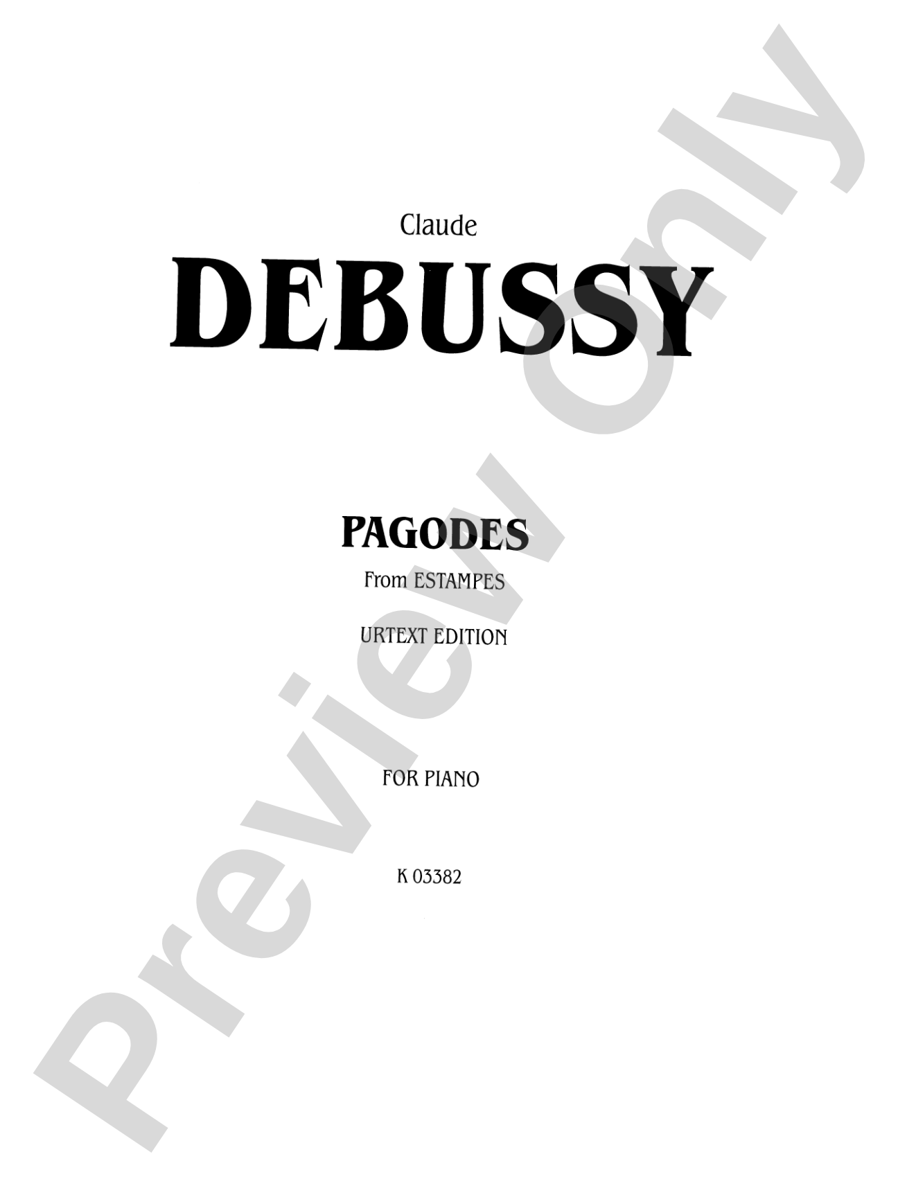 Debussy: Pagodes (from Estampes)