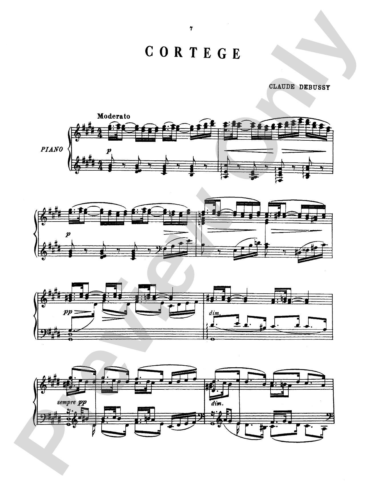 Debussy: Petite Suite, Complete: Piano