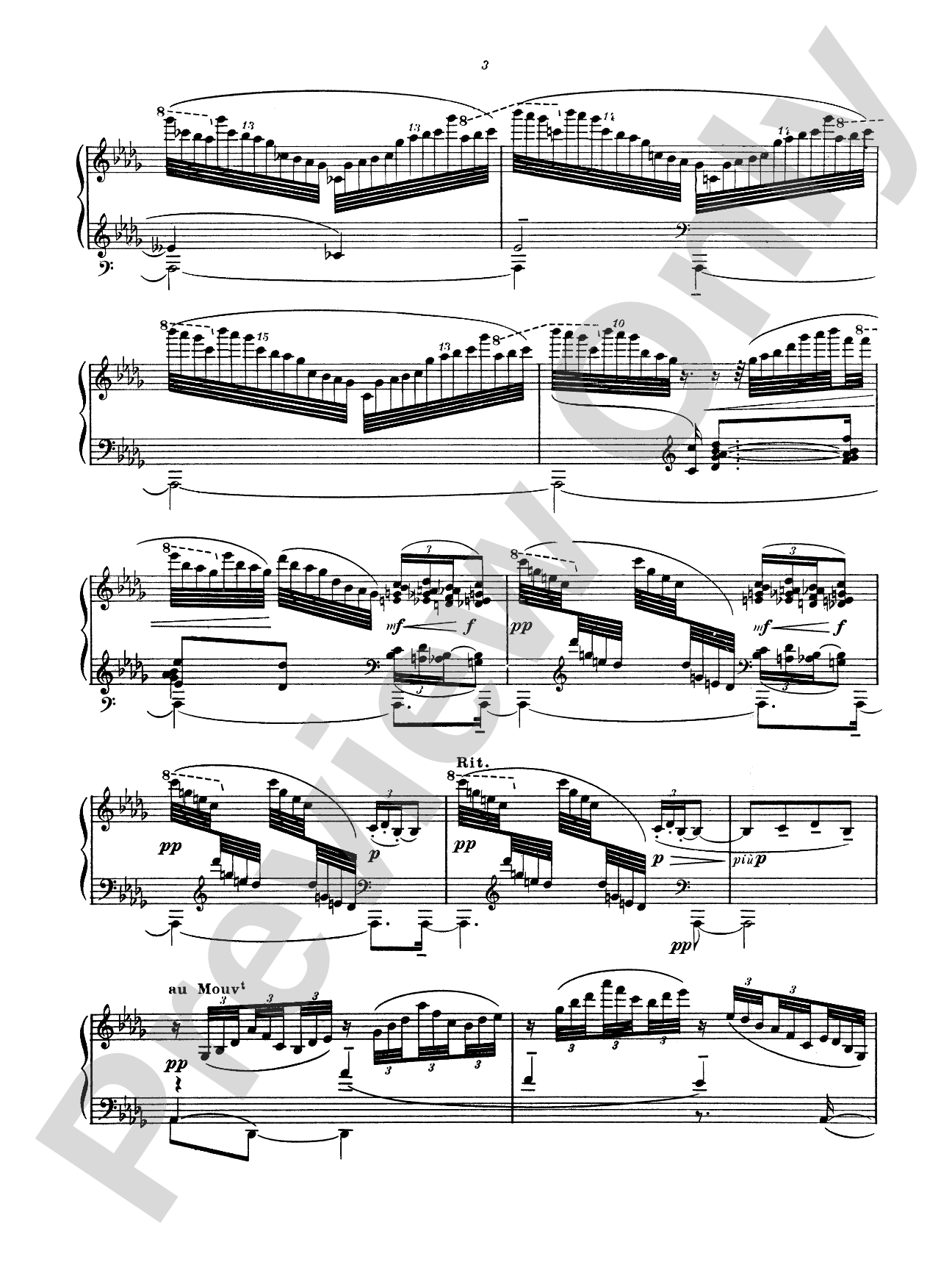 Debussy: Reflets Dans L'eau: Piano