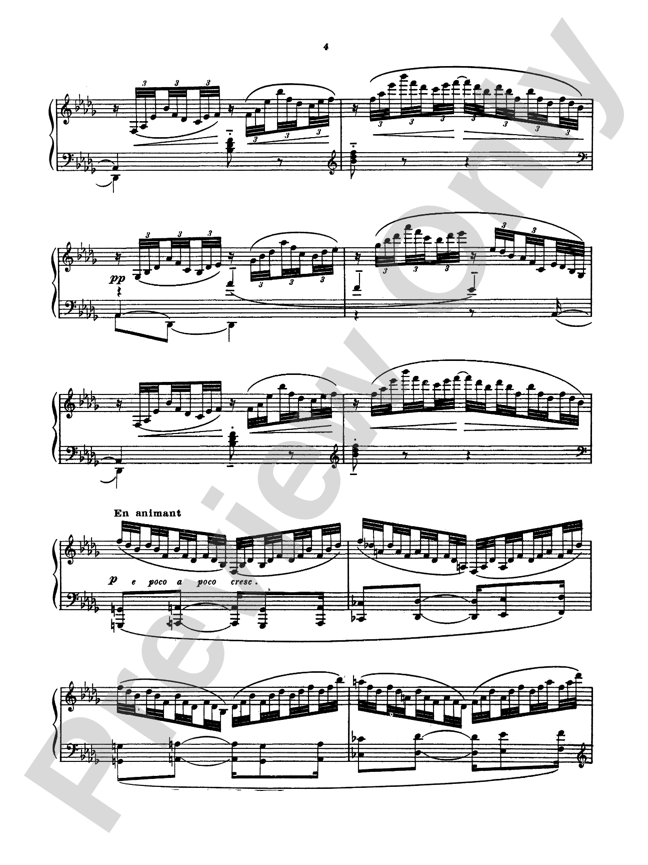 Debussy: Reflets Dans L'eau: Piano