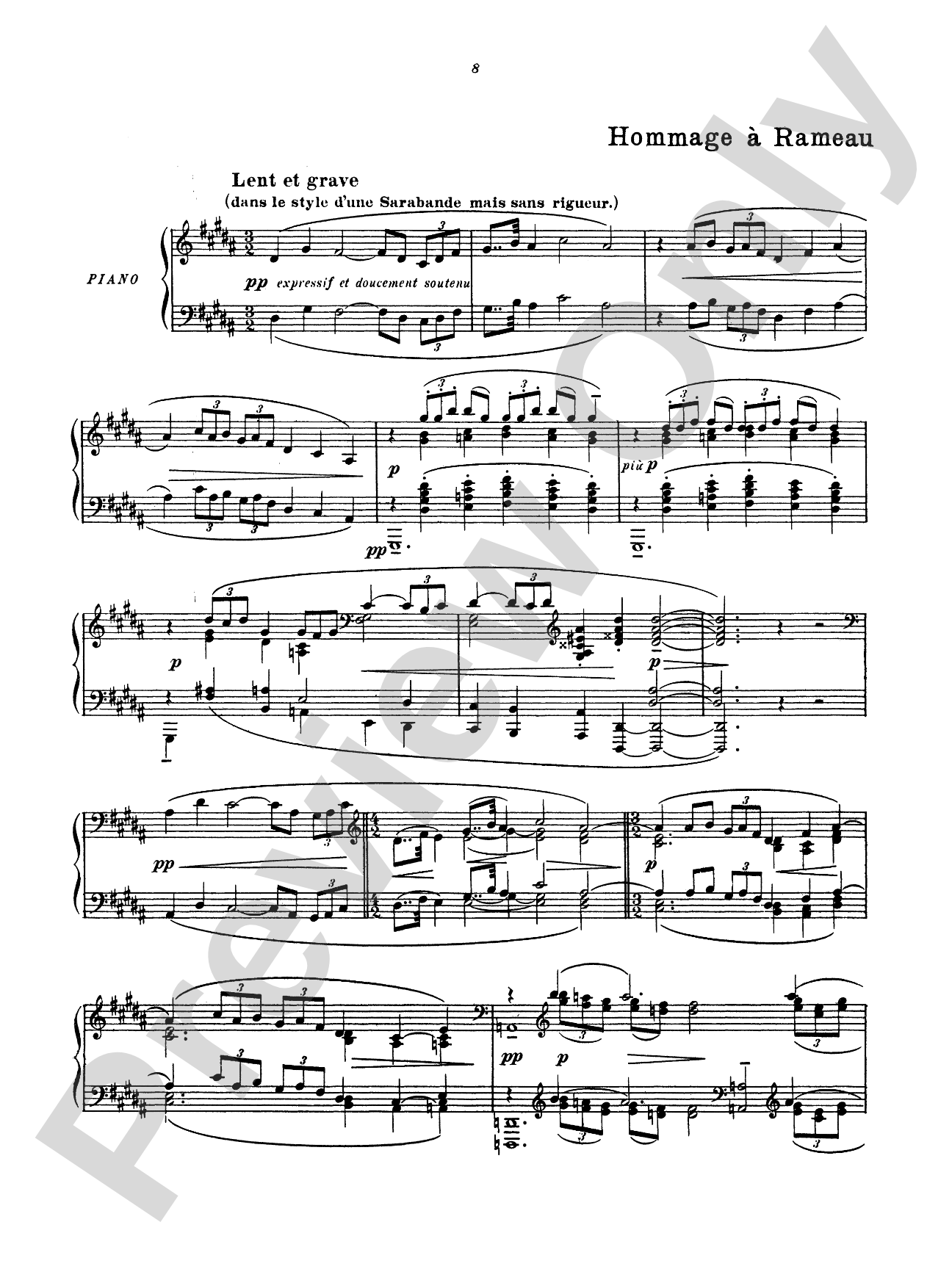 Debussy: Reflets Dans L'eau