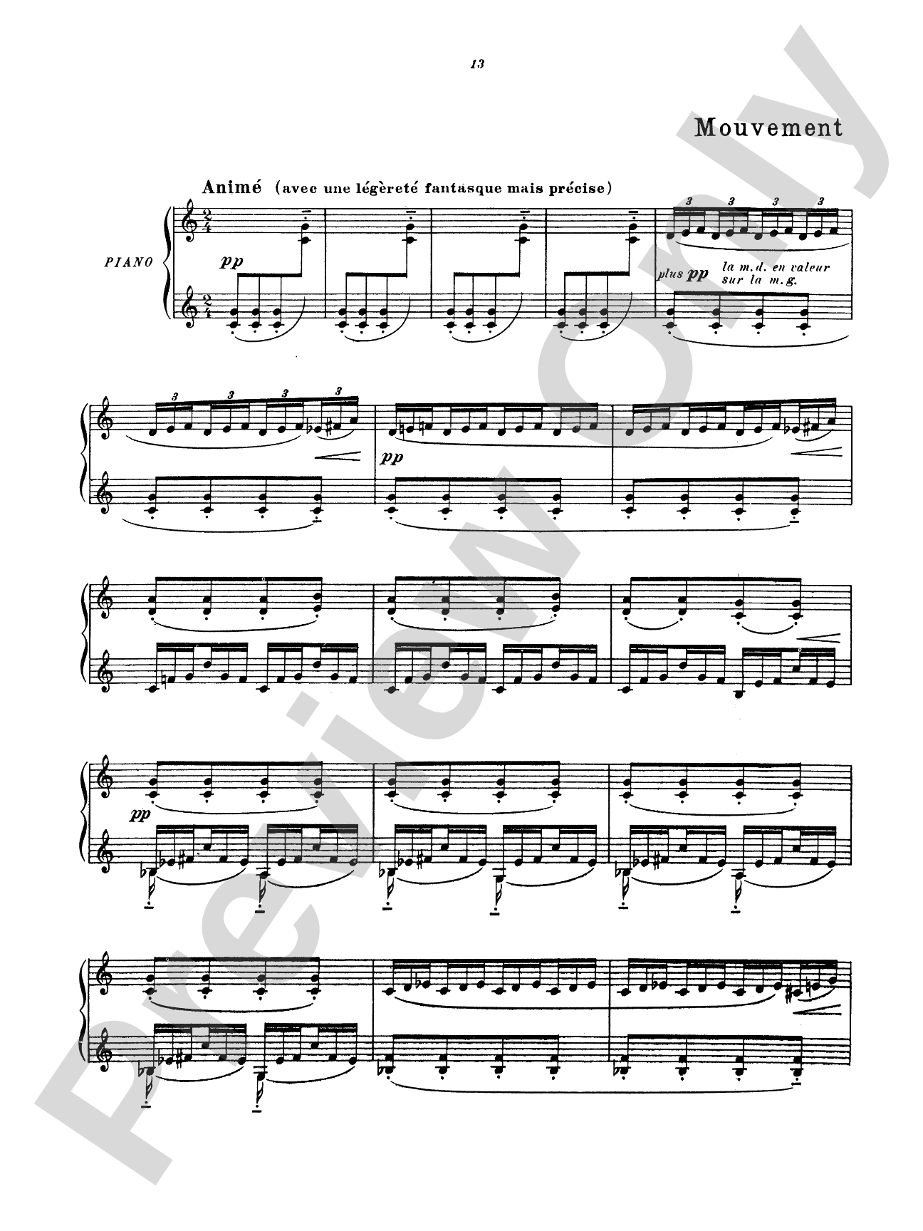 Debussy: Reflets Dans L'eau