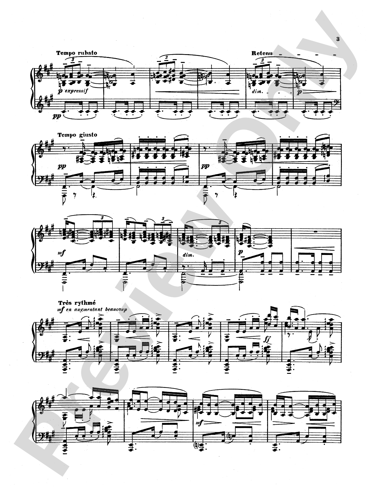 Debussy: Soiree En Grenade (from Estampes)