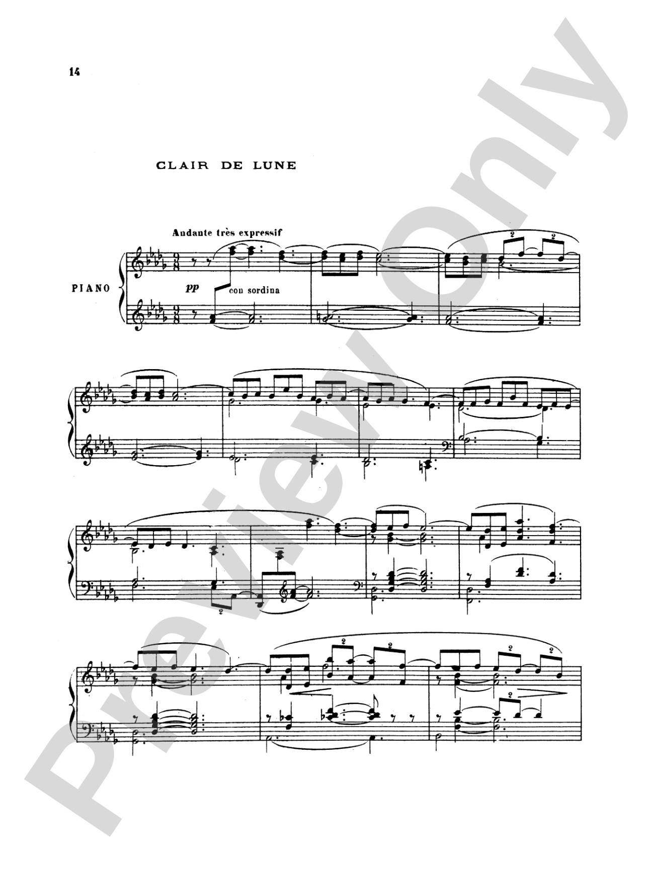 Debussy: Suite Bergamasque, Complete