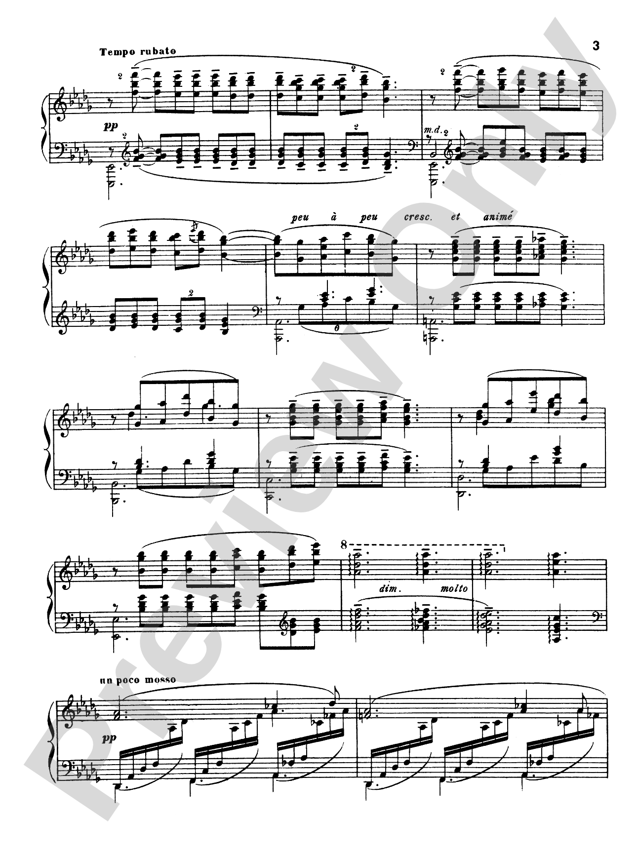 Debussy: Album for Piano Solo: Piano Book