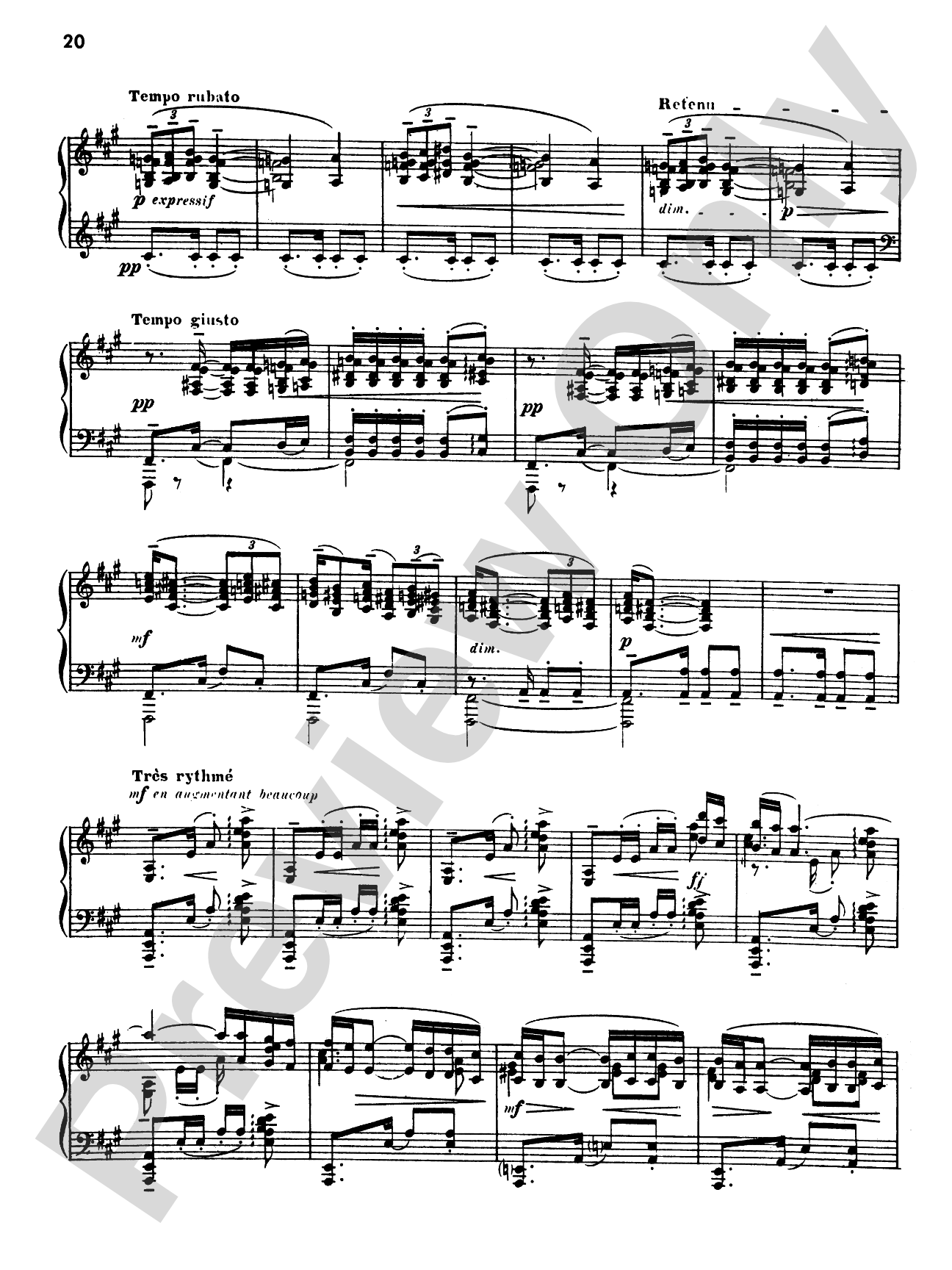 Debussy: Album for Piano Solo